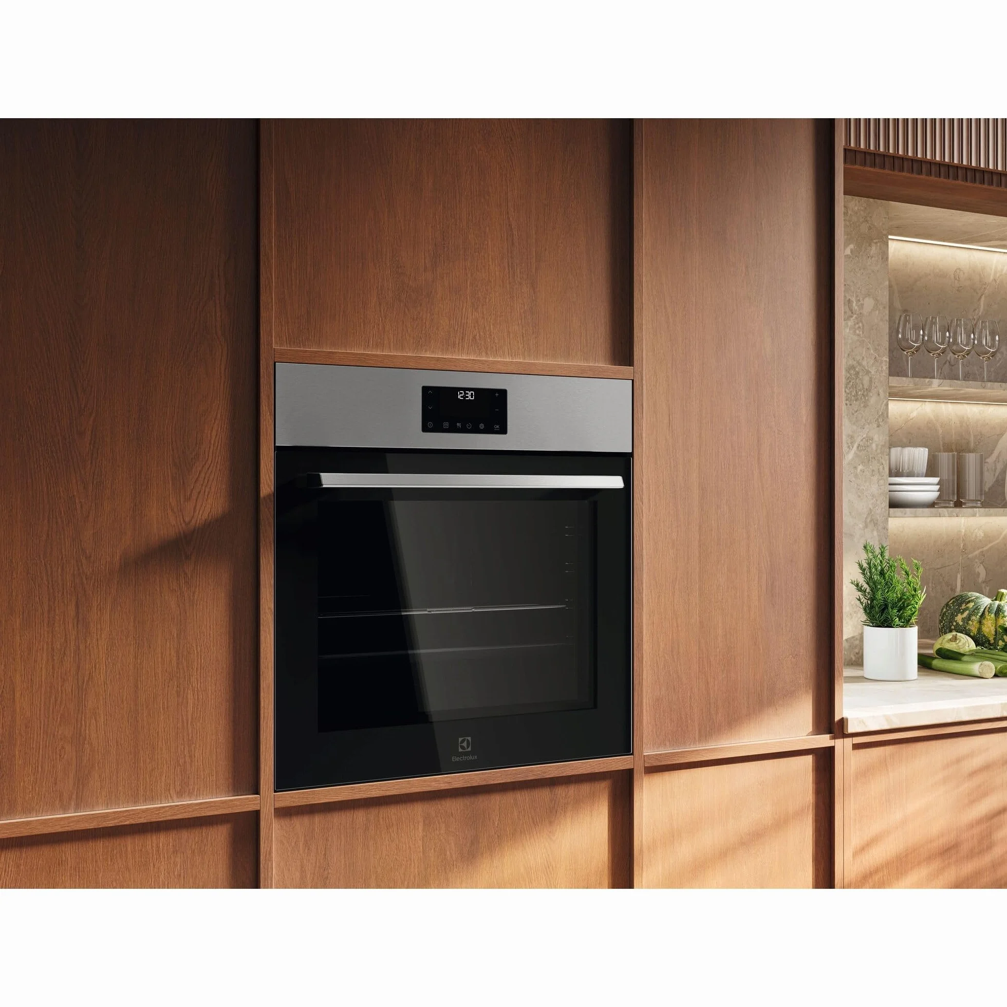 Forno da incasso multifunzione Electrolux EOF4P0PX2 72 L ventilato SurroundCook pulizia pirolitica inox antimpronta classe A++