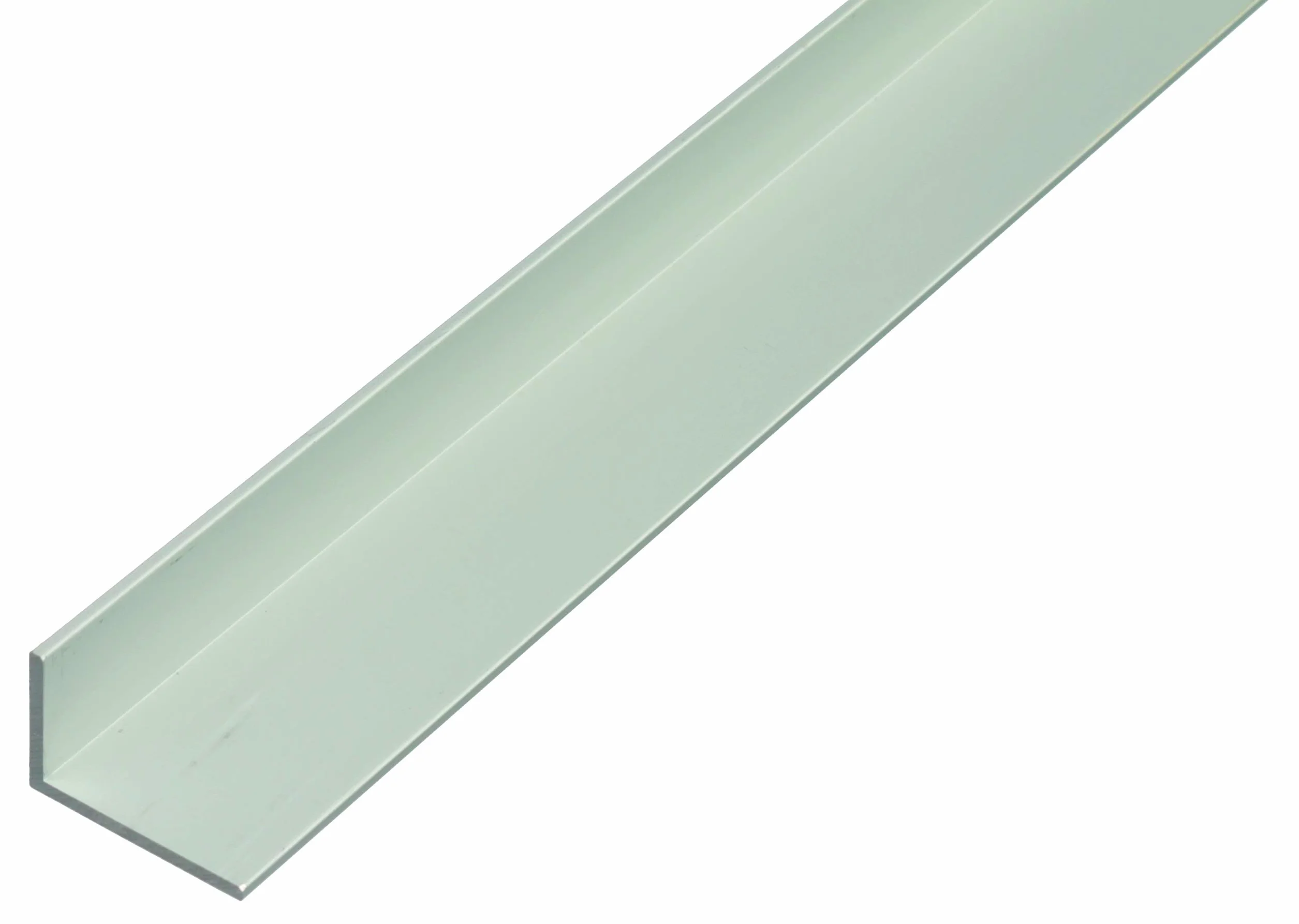 Alberts Profilo angolare alluminio anodizzato argento 1000 x 50 x 20 mm