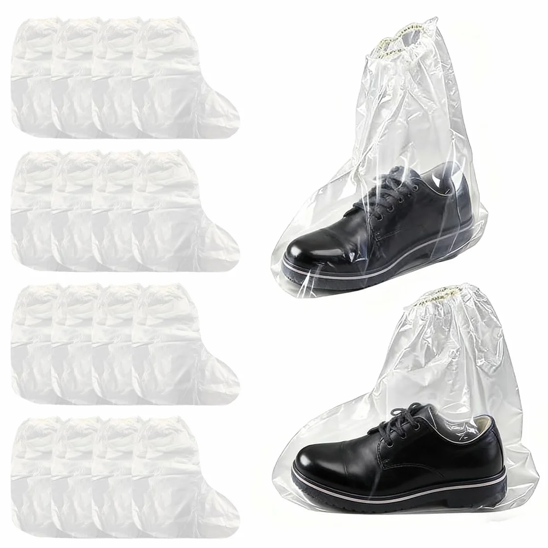 Copriscarpe Monouso Impermeabili Antiscivolo USA e Getta per Pioggia Outdoor