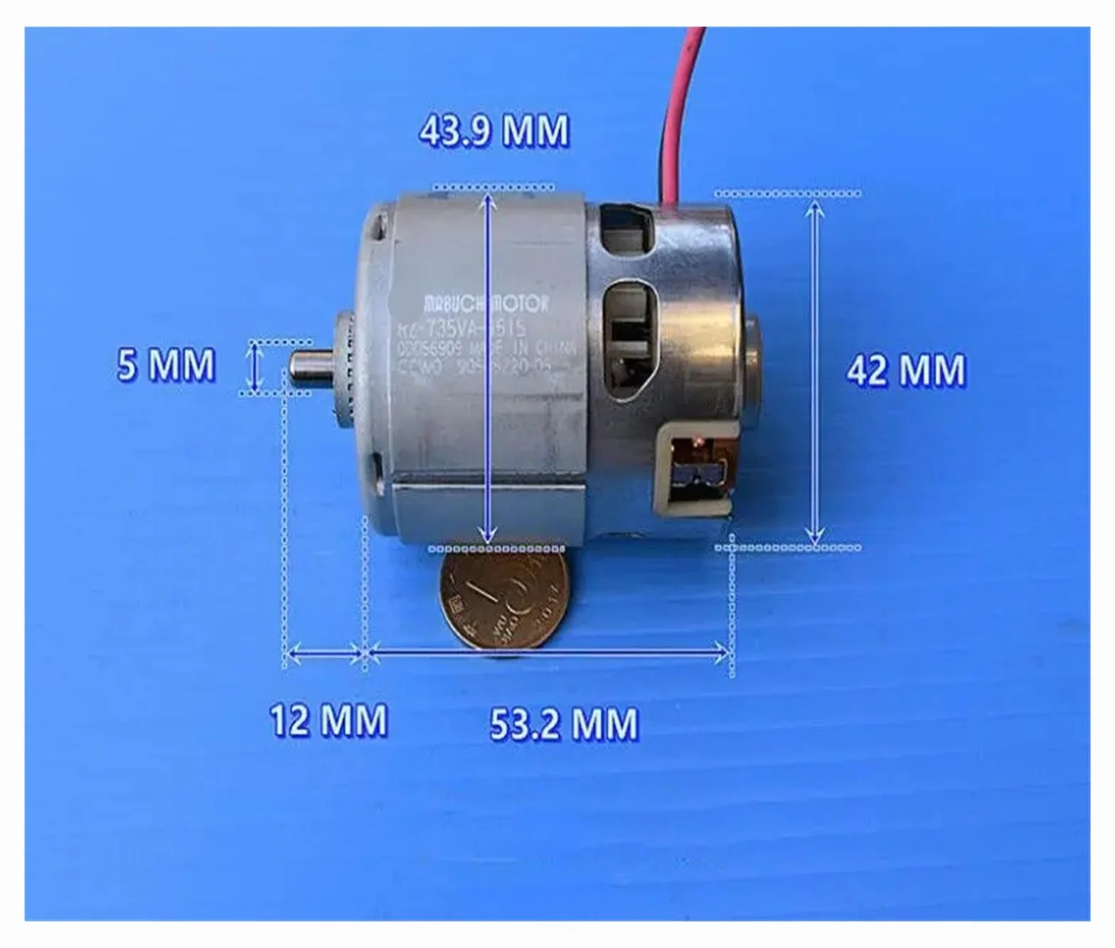 Avviatore elettronico RZ-735VA-9515 DC 12V 14.4V 18V Avviatore elettronico potente ad alta velocità 735 for trapano Stanley Avviatore elettronico Motor Starters