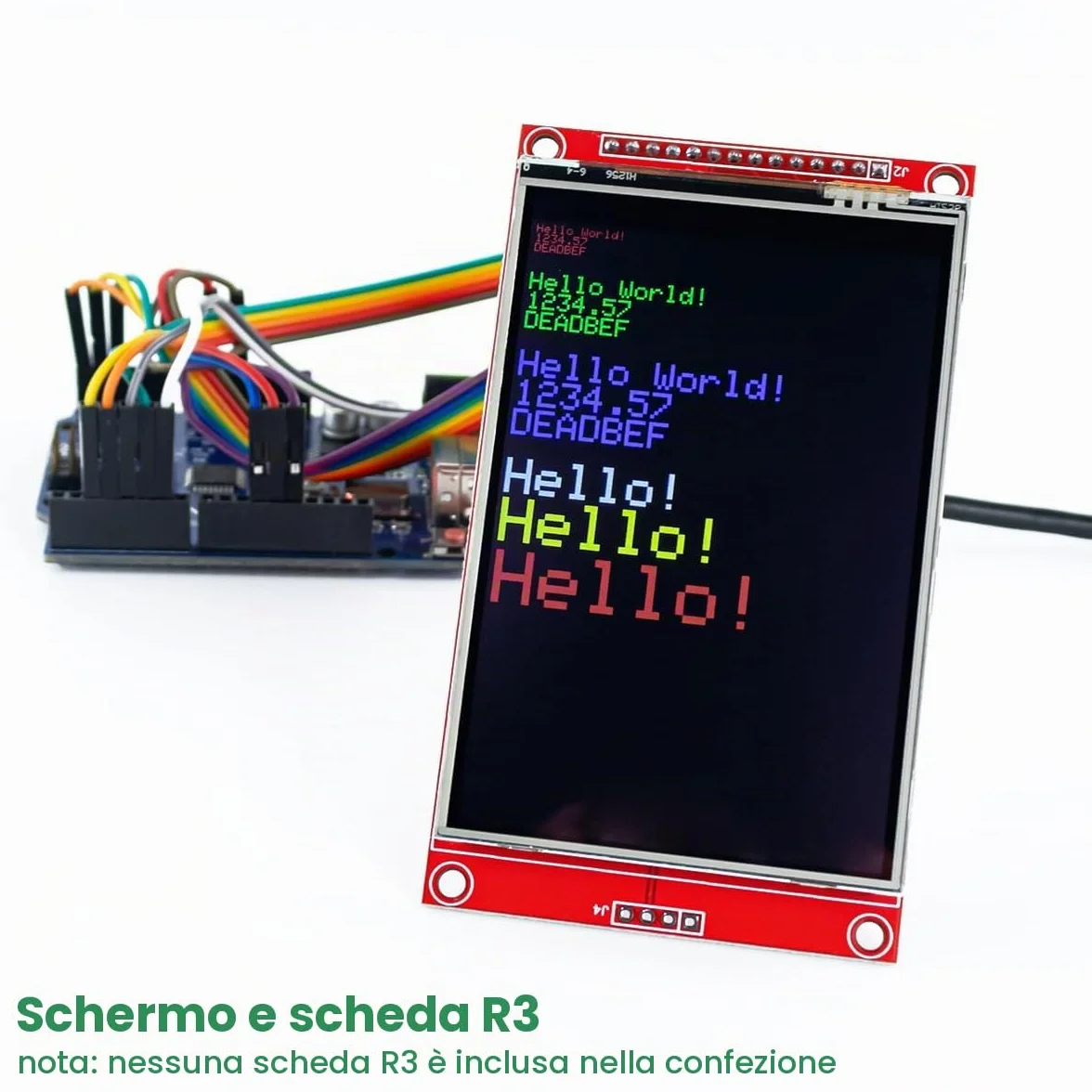 LAFVIN 3.5 inch TFT LCD Touch Display Shield Module 480x320 SPI Serial ILI9488 with Touch Pen Compatible with Arduino