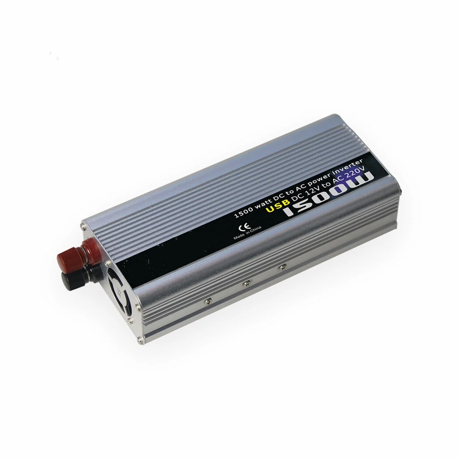 Convertitore a onda sinusoidale modificata a onda quadra montato su veicolo. Convertitore multifunzione 12V/24/1500W (Size : 12V 220V)