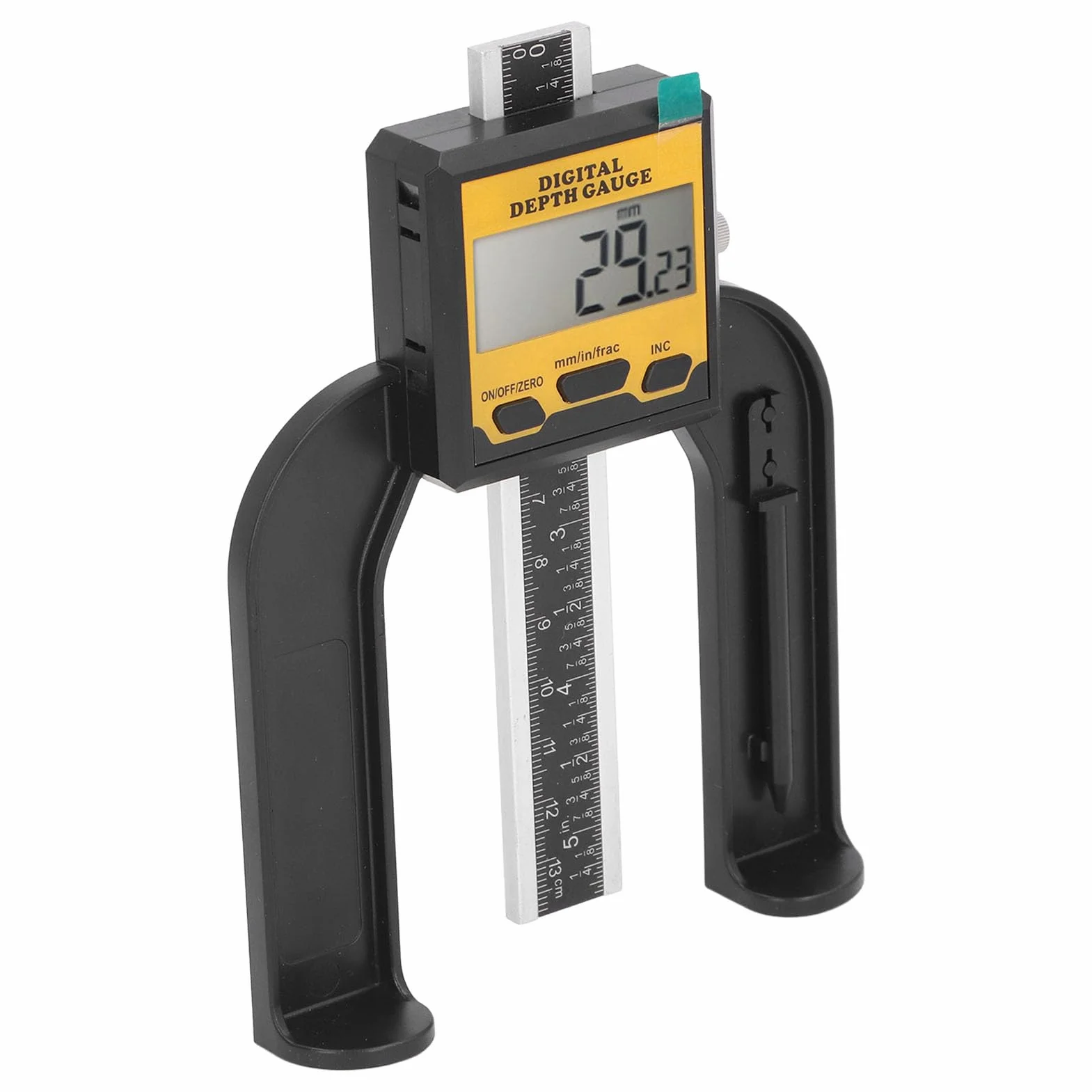 Misuratore di altezza digitale profondimetro con base magnetica 0,01 mm per tavolo router legno