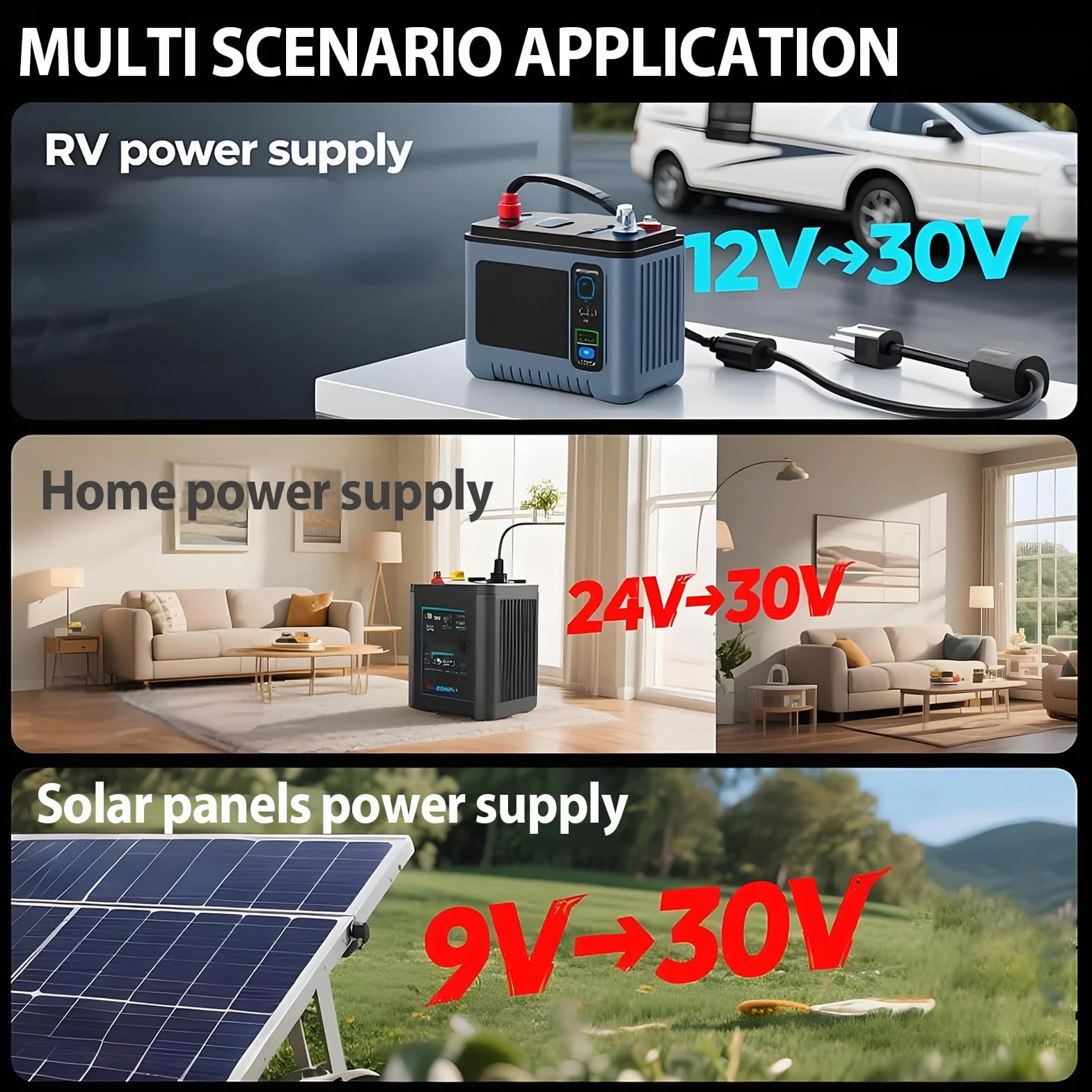 Step Up Power Cavo per Starlink Mini, 12 V 24 V a 30 V 3,5 A con cavo da 3,28 FT 100 W IP68 Waterproof DC Boost Adapter per Starlink Mini, camper, esterno e viaggio