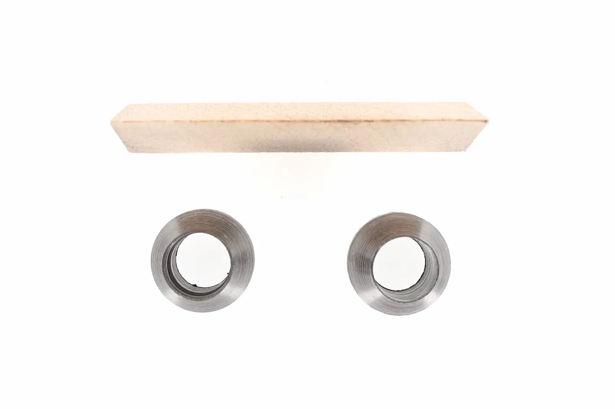 OCHSENKOPF Set per Fissaggio di 3 Pezzi, Cunei Tondi e Cuneo di Legno per Asce Pesanti, Utensile Forestale