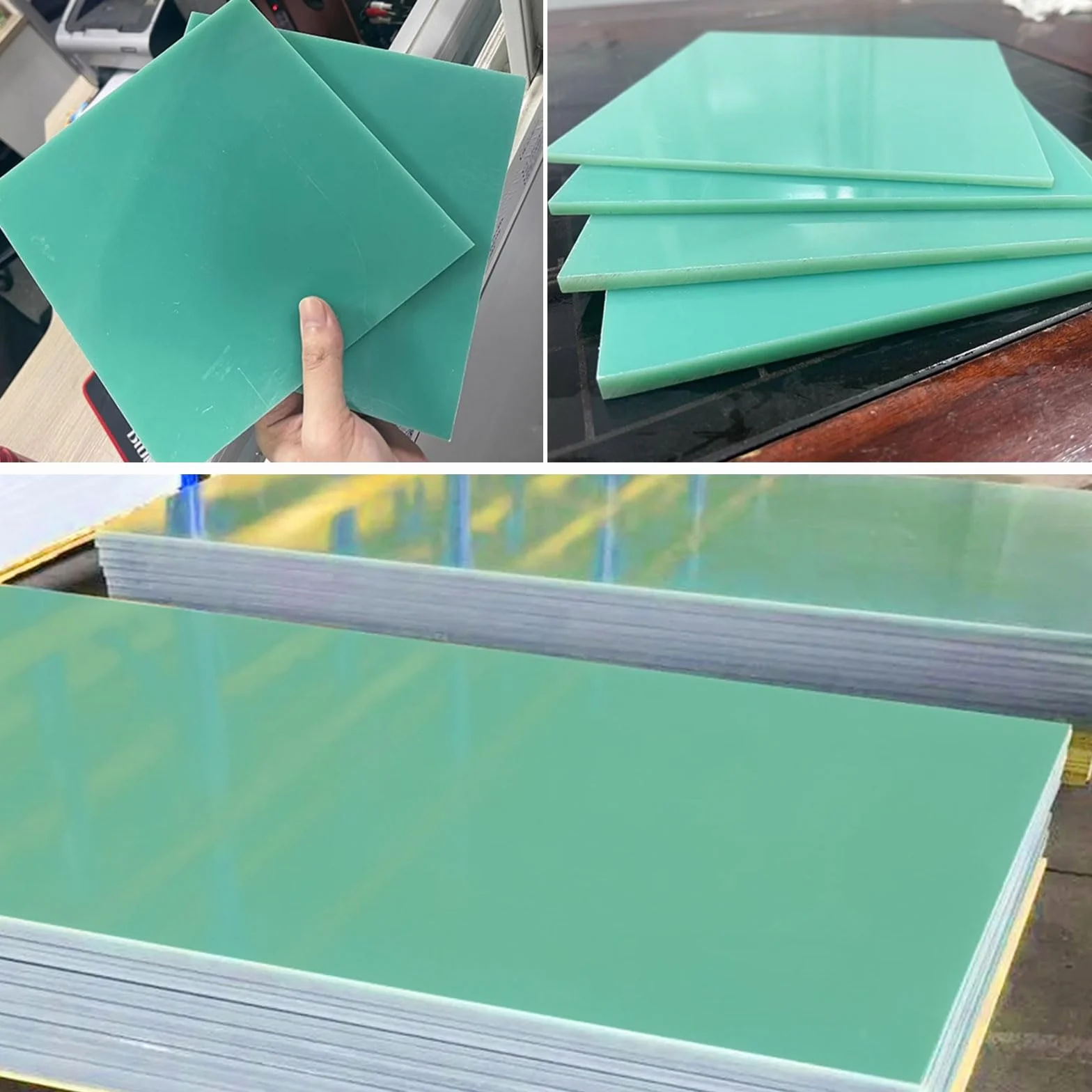 FR4 Foglio di Resina Epossidica in Fibra di Vetro 300x300x1.5mm per PCB Prototipazione