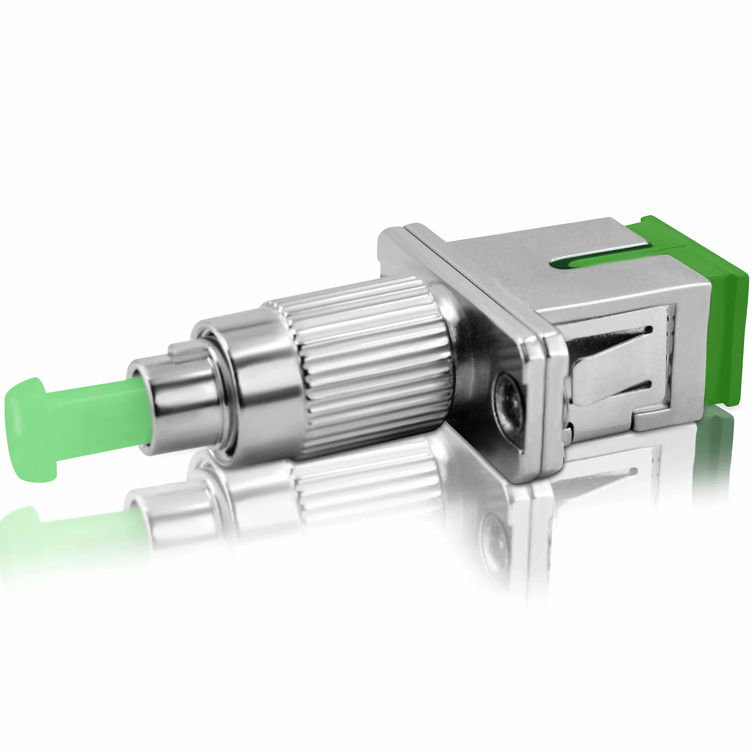 SM 4PCS FC-SC Adattatore Fibra Ottica FC APC(Maschio) a SC APC(Femmina) Connettore Adattatore 9/125um FC/SC Hybrid Adapter per OTDR/OLS/OPM/VFL/Fibra Ottica(FCAM-SCAF4)