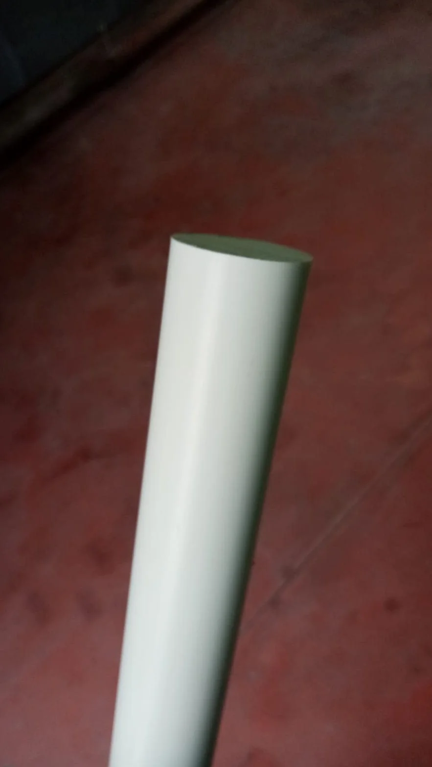 Barra tonda in PVC bianco disponibili Varie diametri e lunghezze (D20X1000mm)