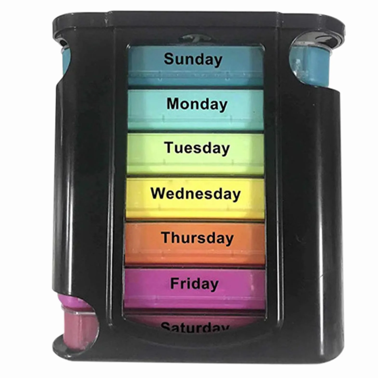 Portapillole da viaggio organizer settimanale per pillole scatola portatile carina dispenser medicinali