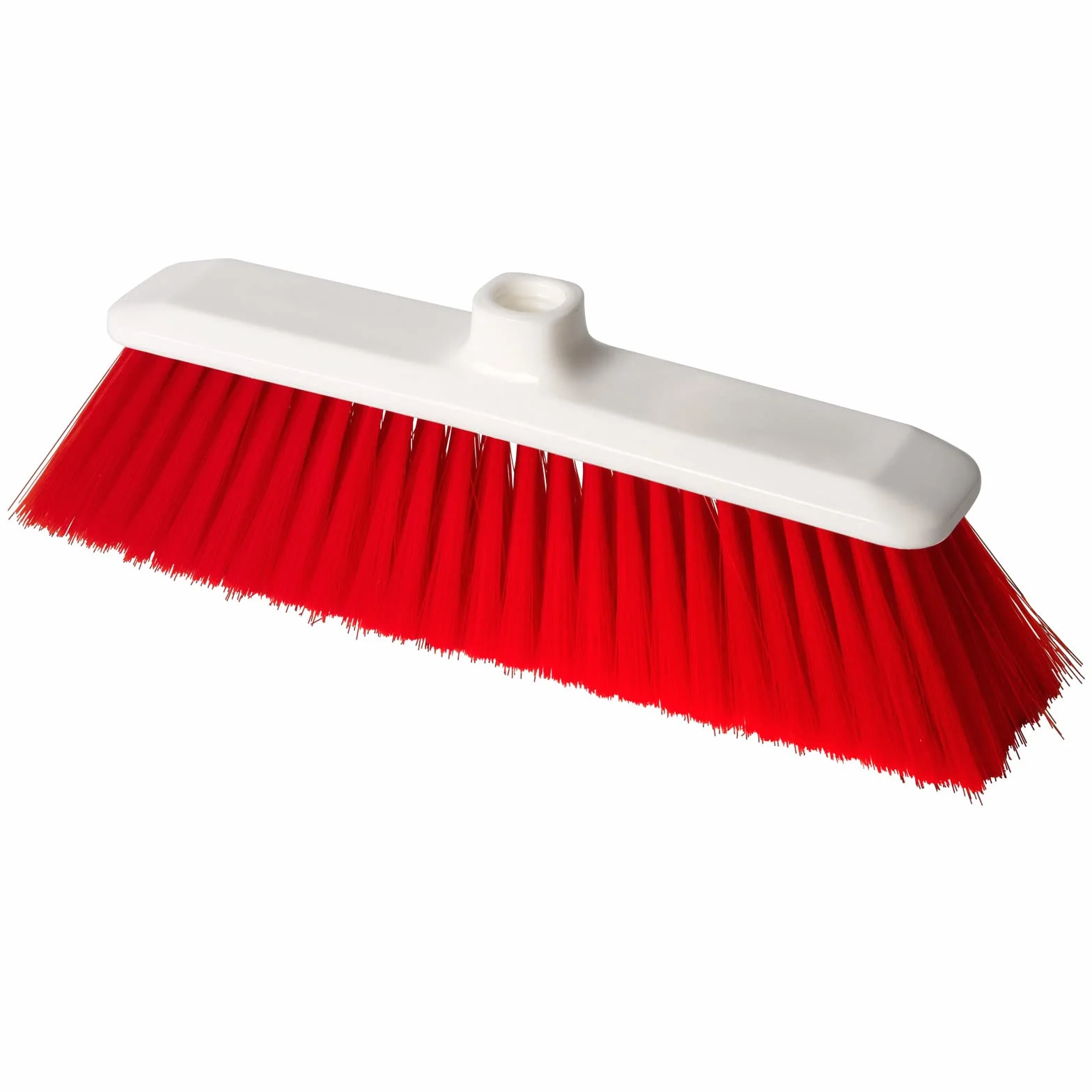 La Briantina Scopa HACCP Igienica per Ambienti e Contatto con Alimenti 28 cm, Atossica e Sterilizzabile, Setole Morbide, Codice Colore Rosso