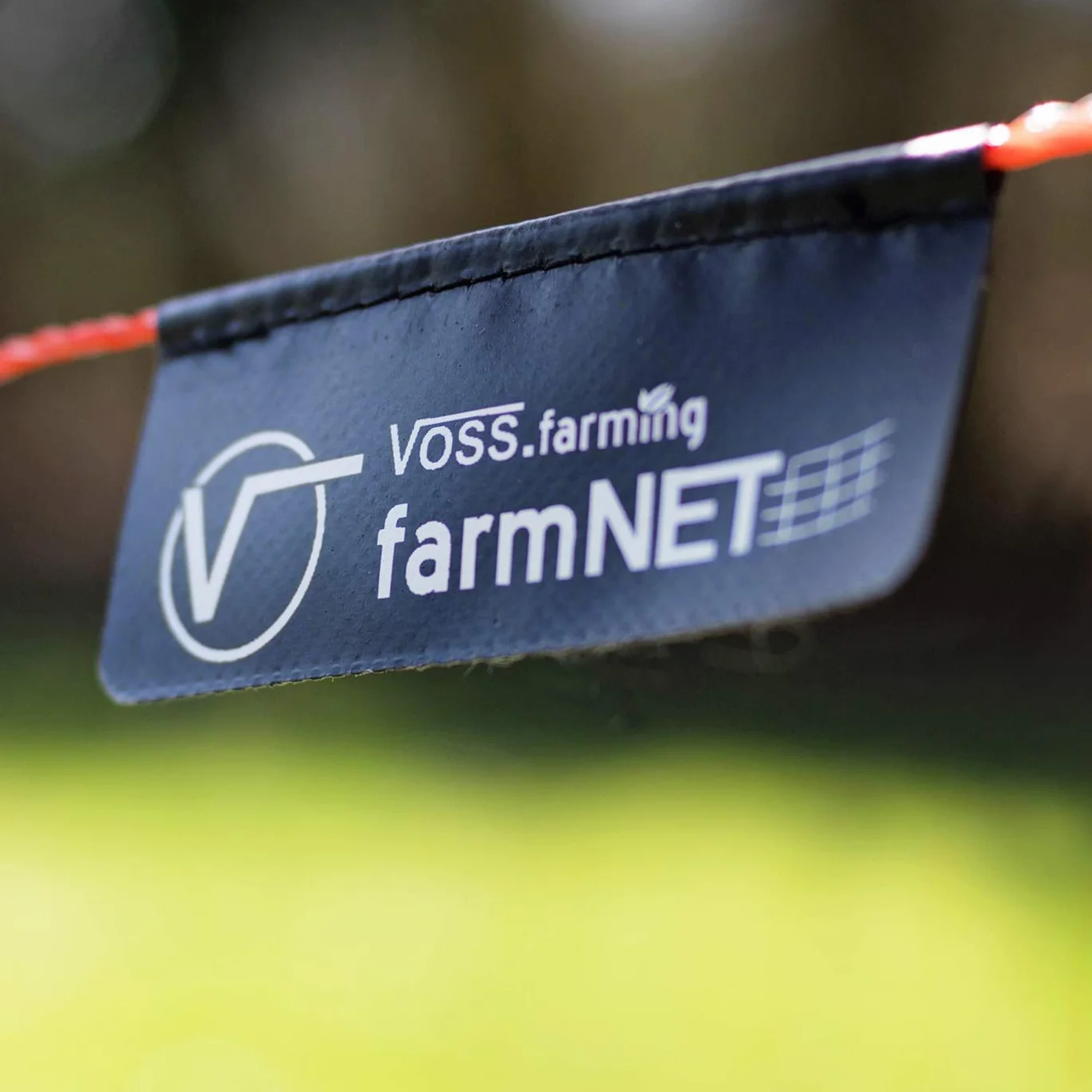 VOSS.farming Rete per pascoli di Pecore farmNET 50 m Altezza 90 cm a Punta Doppia 14 Pali Arancione