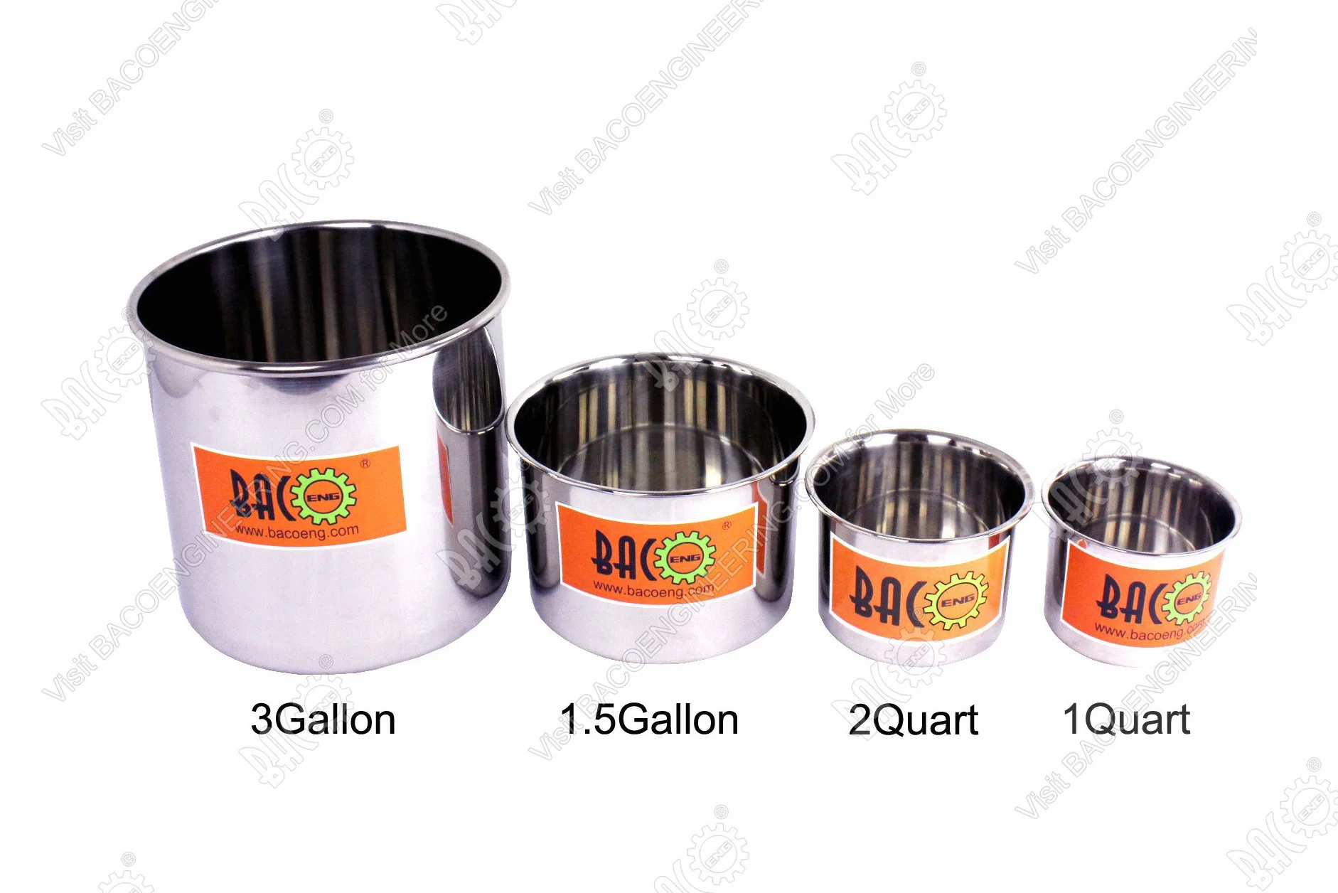 BACOENG 6.8 L Camera del vuoto in acciaio inox degassamento urethanes silicone epoxies