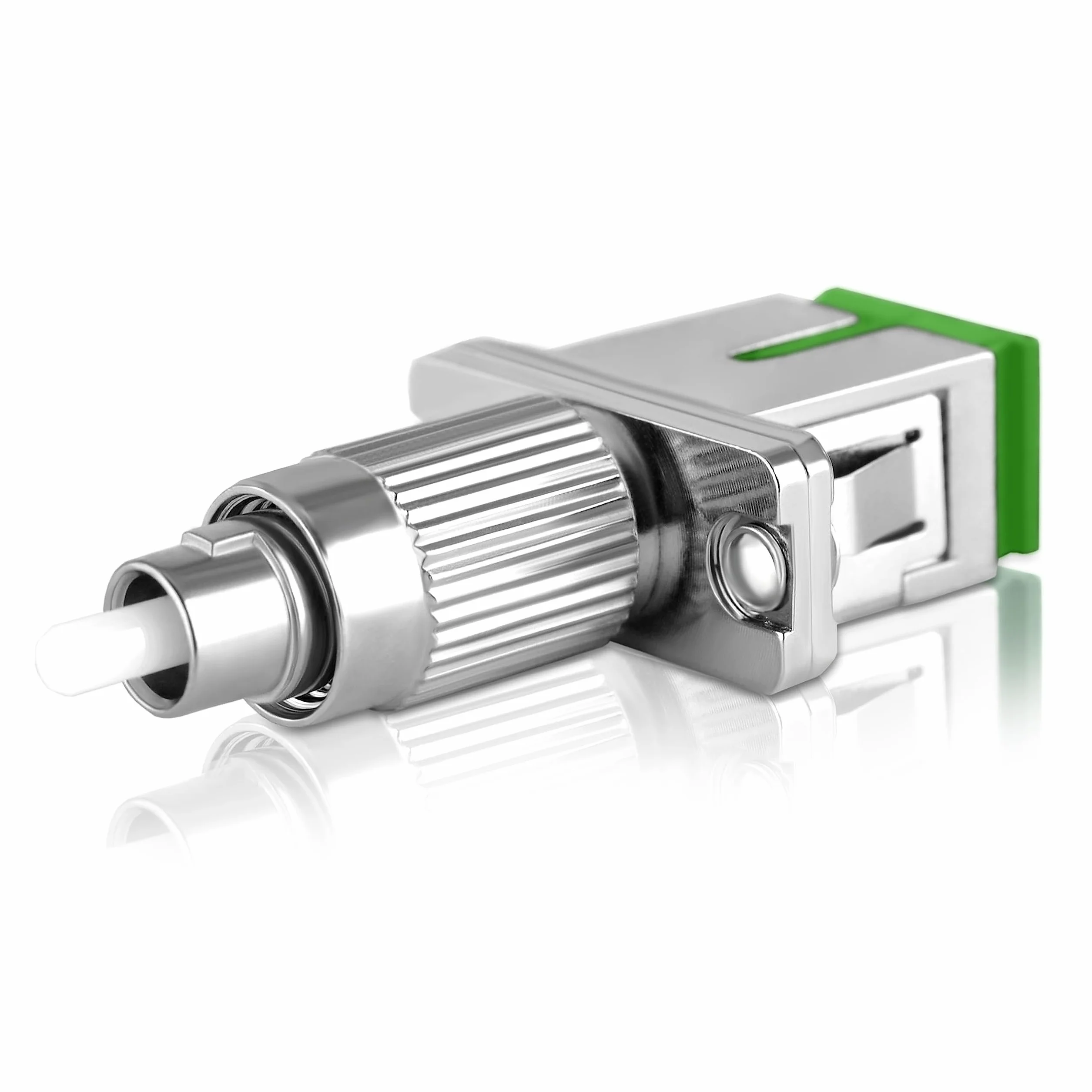 SM 4PCS FC-SC Adattatore Fibra Ottica FC APC(Maschio) a SC APC(Femmina) Connettore Adattatore 9/125um FC/SC Hybrid Adapter per OTDR/OLS/OPM/VFL/Fibra Ottica(FCAM-SCAF4)