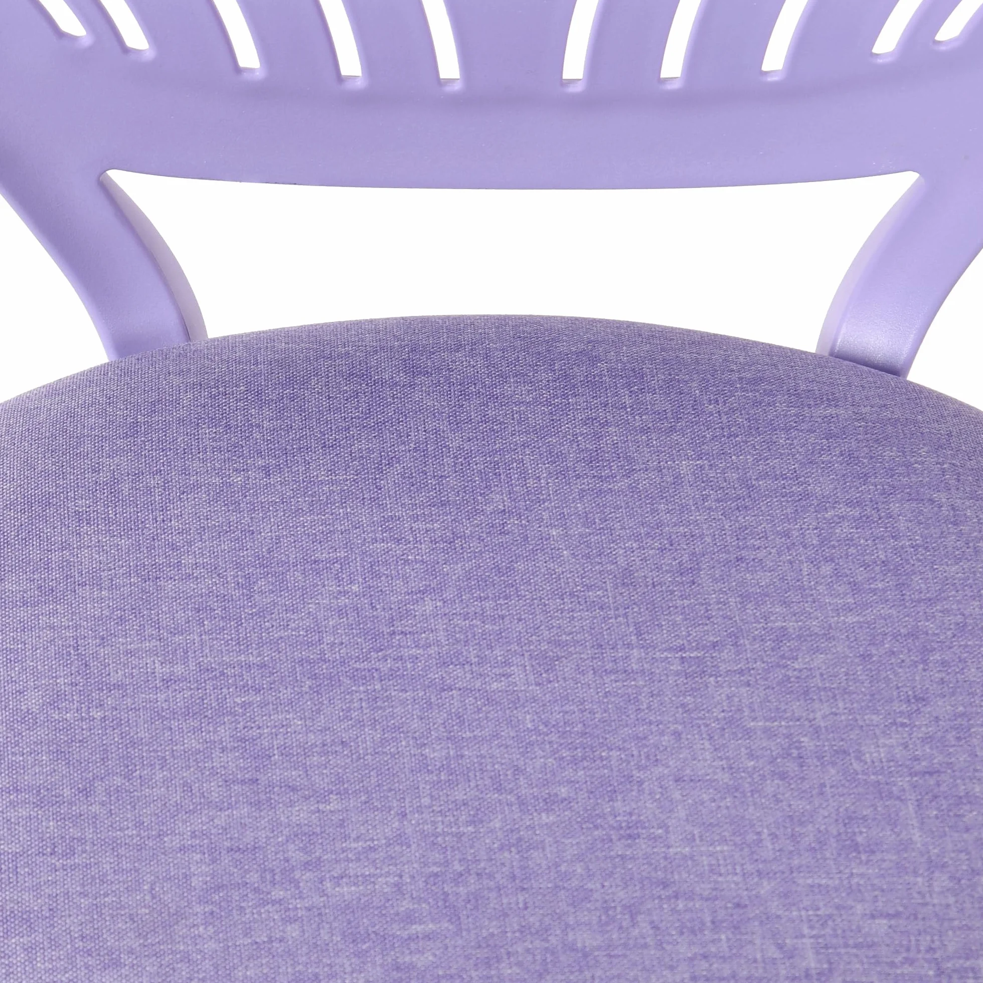 FurnitureR Sedia ergonomica scolastica con schienale in rete traspirante, altezza regolabile, viola morandi