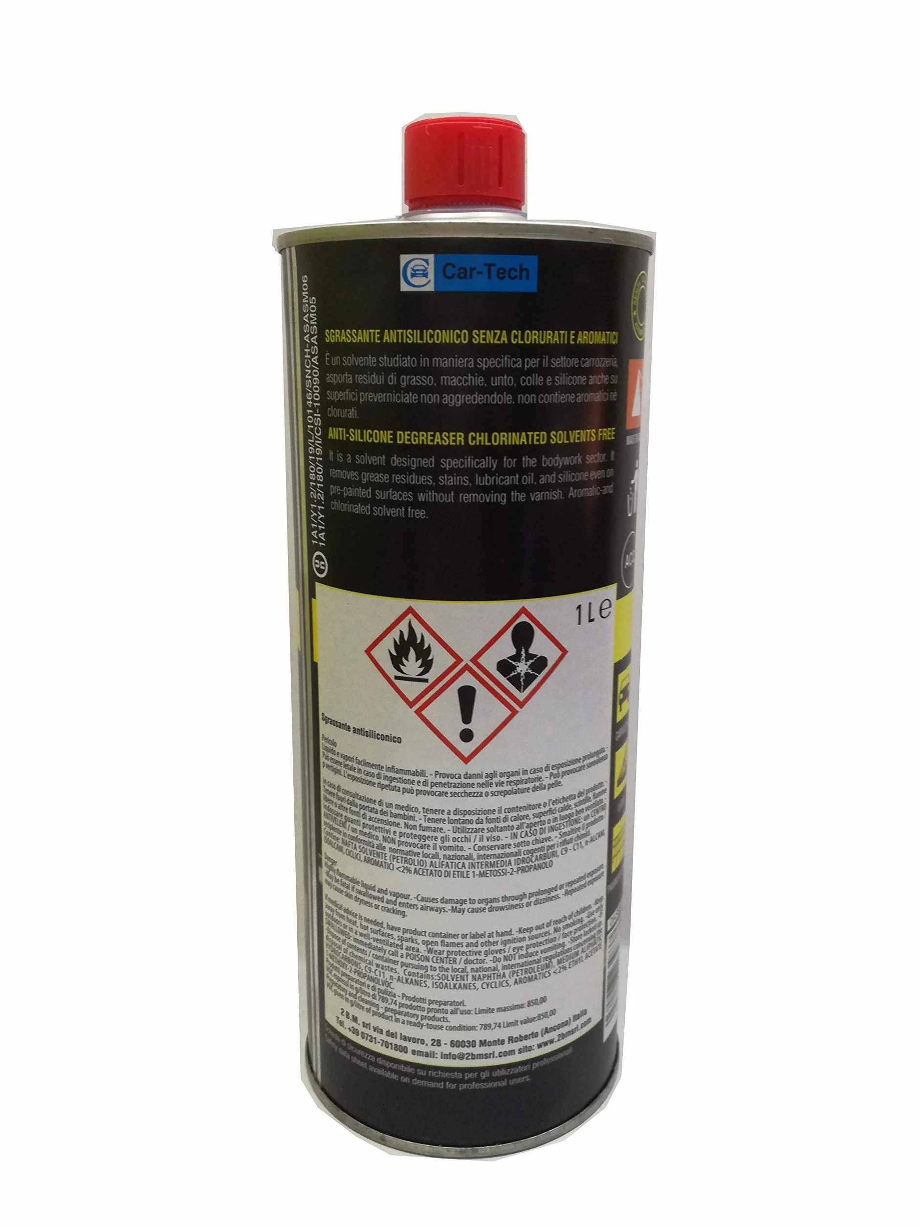 Sgrassante Antisilicone Solvente Diluente per Carrozzeria 1 Litro