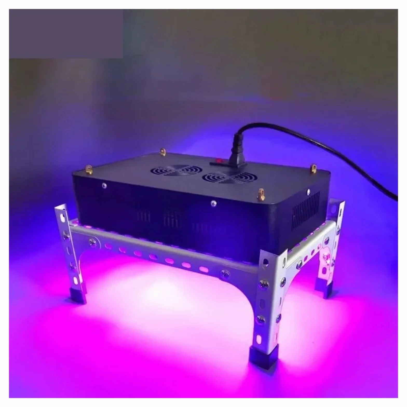 Lampada polimerizzante UV 365nm 395nm 405nm 2000-5600W 100LEDs raffreddata ad aria