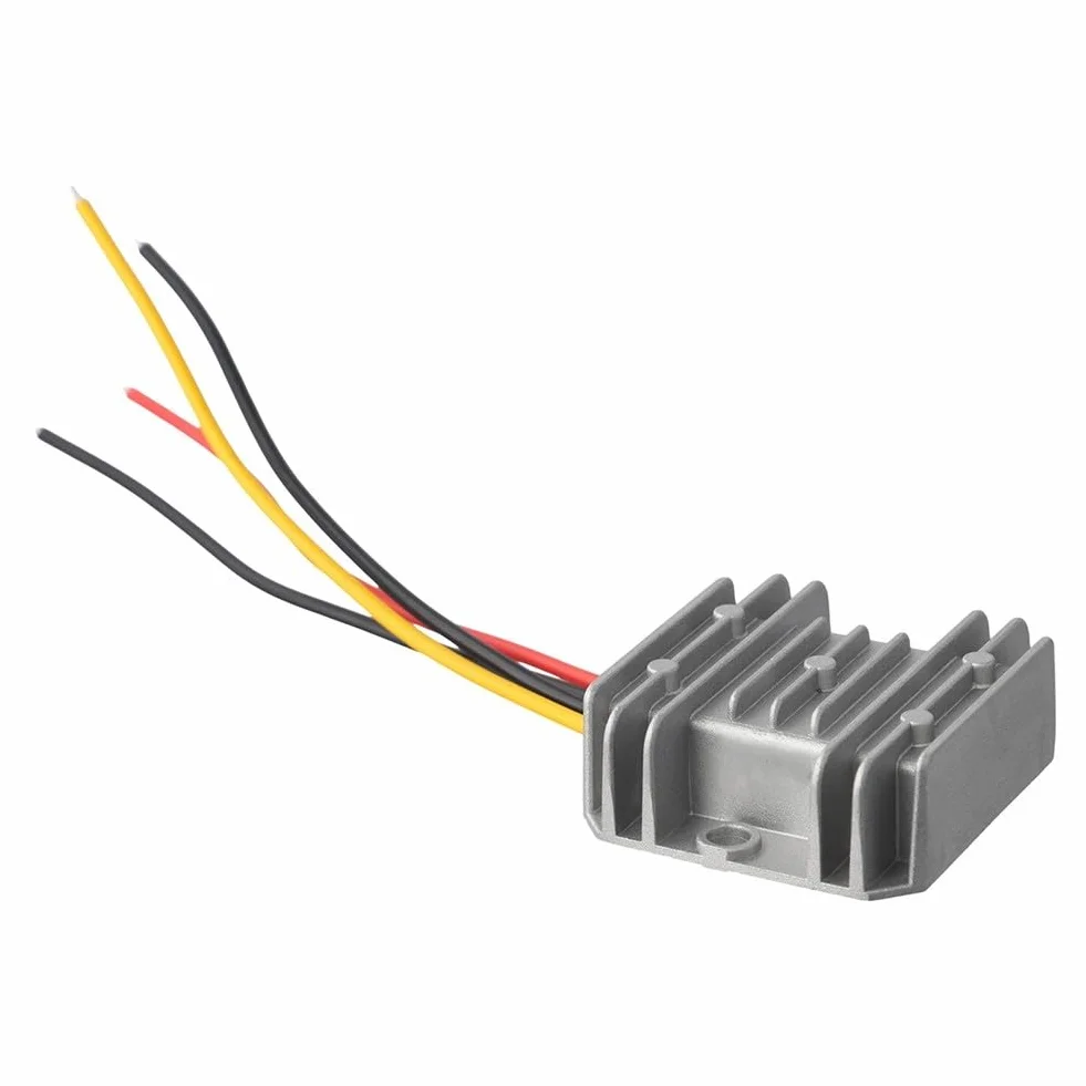 DC 6V (5V-11V) a 12V step-up convertitore di tensione 3A 36W con guscio in alluminio impermeabile IP68, regolatore di potenza CC ad alta efficienza per settore automobilistico, marino,