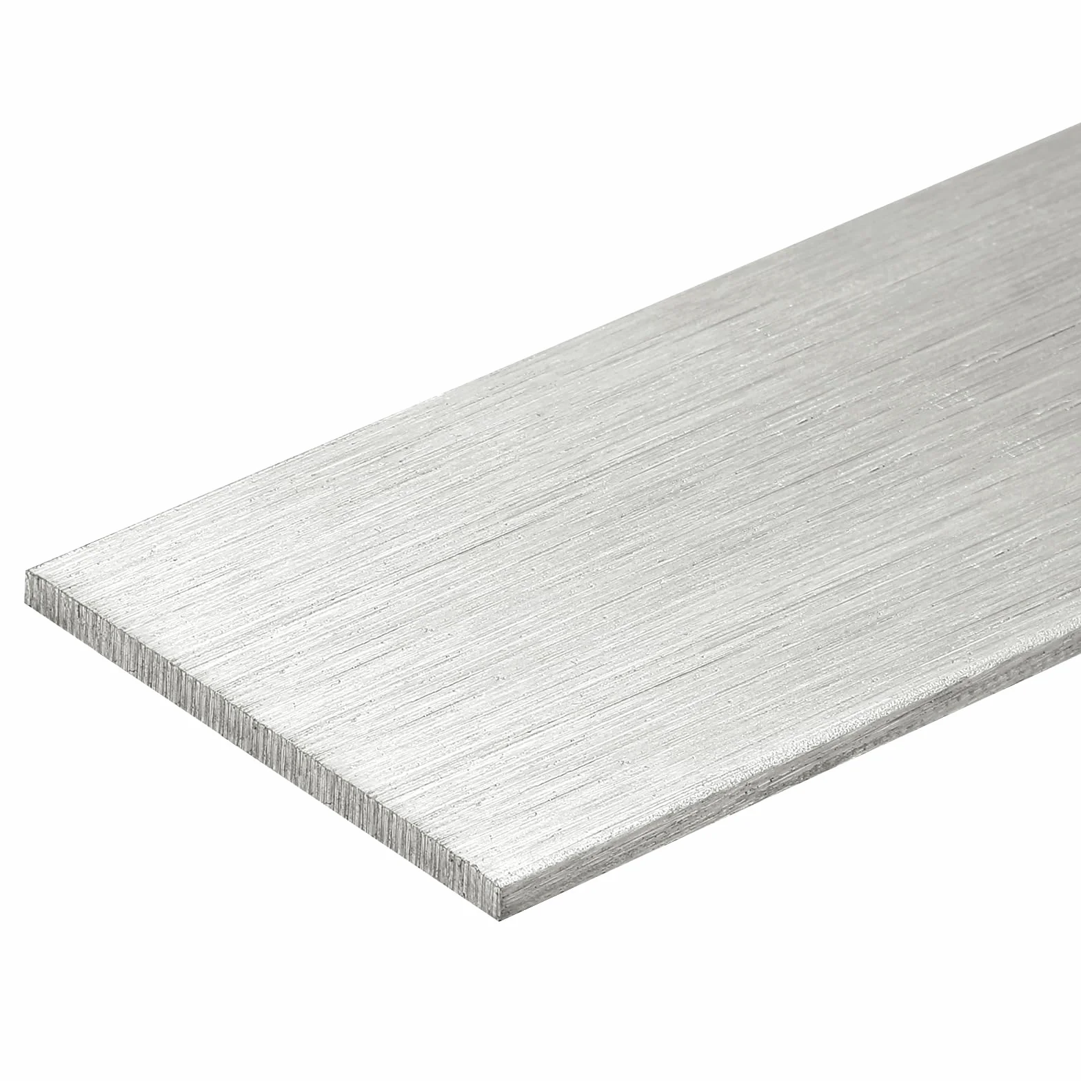 QUARKZMAN Barra Piatta Acciaio Inox 316L 100x40x3mm Spazzolata 2pz