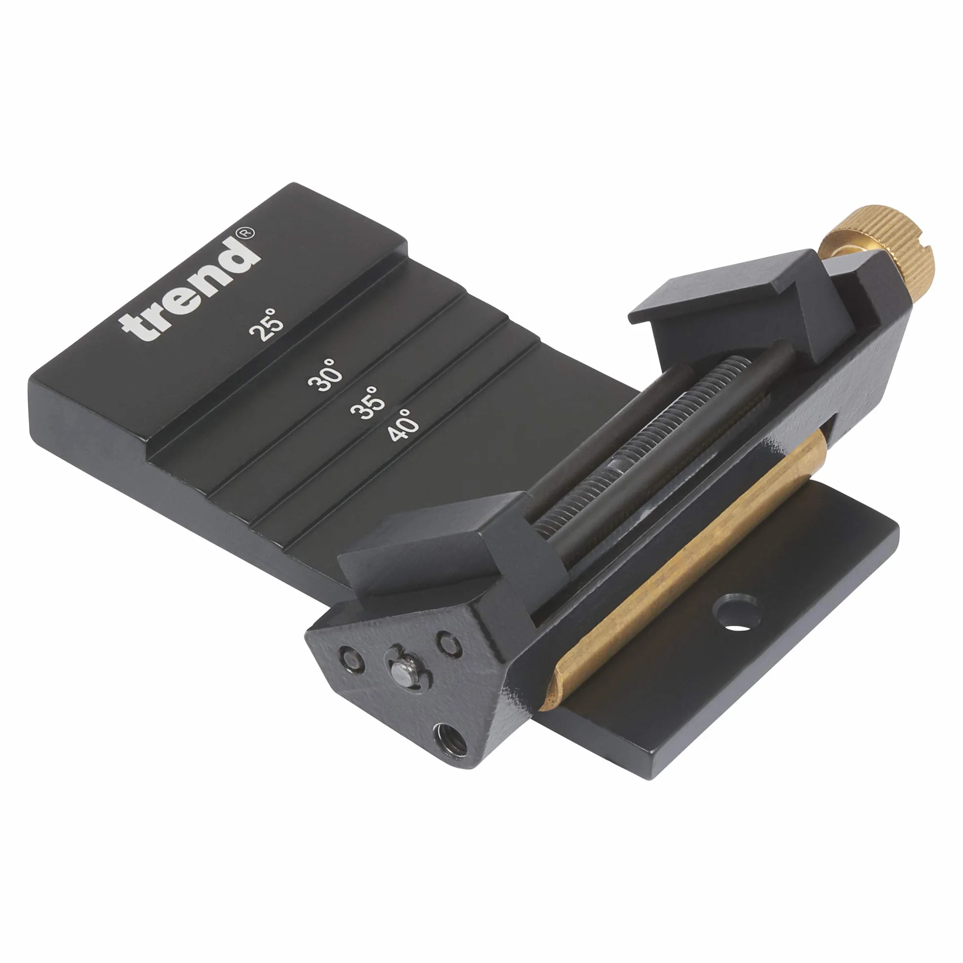 TREND Diamond Honing Guide Set, assicurarsi che l'angolo corretto sia mantenuto su scalpelli con bordo smussato e ferri da pialla quando utilizzato con pietra diamantata per affilare, DWS/HG/SET