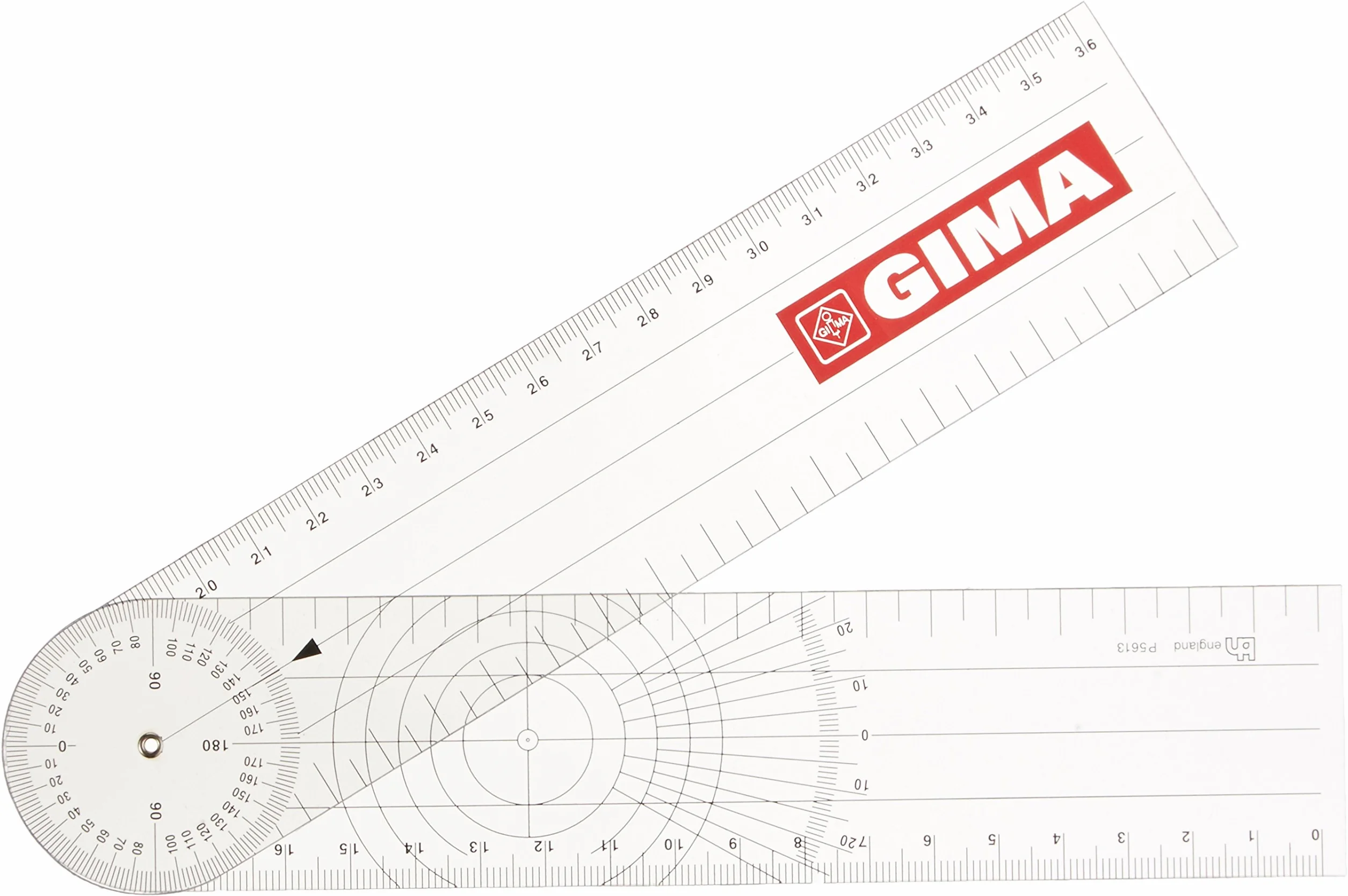 GIMA 27340 Goniometro ortopedico 205 X 45 mm