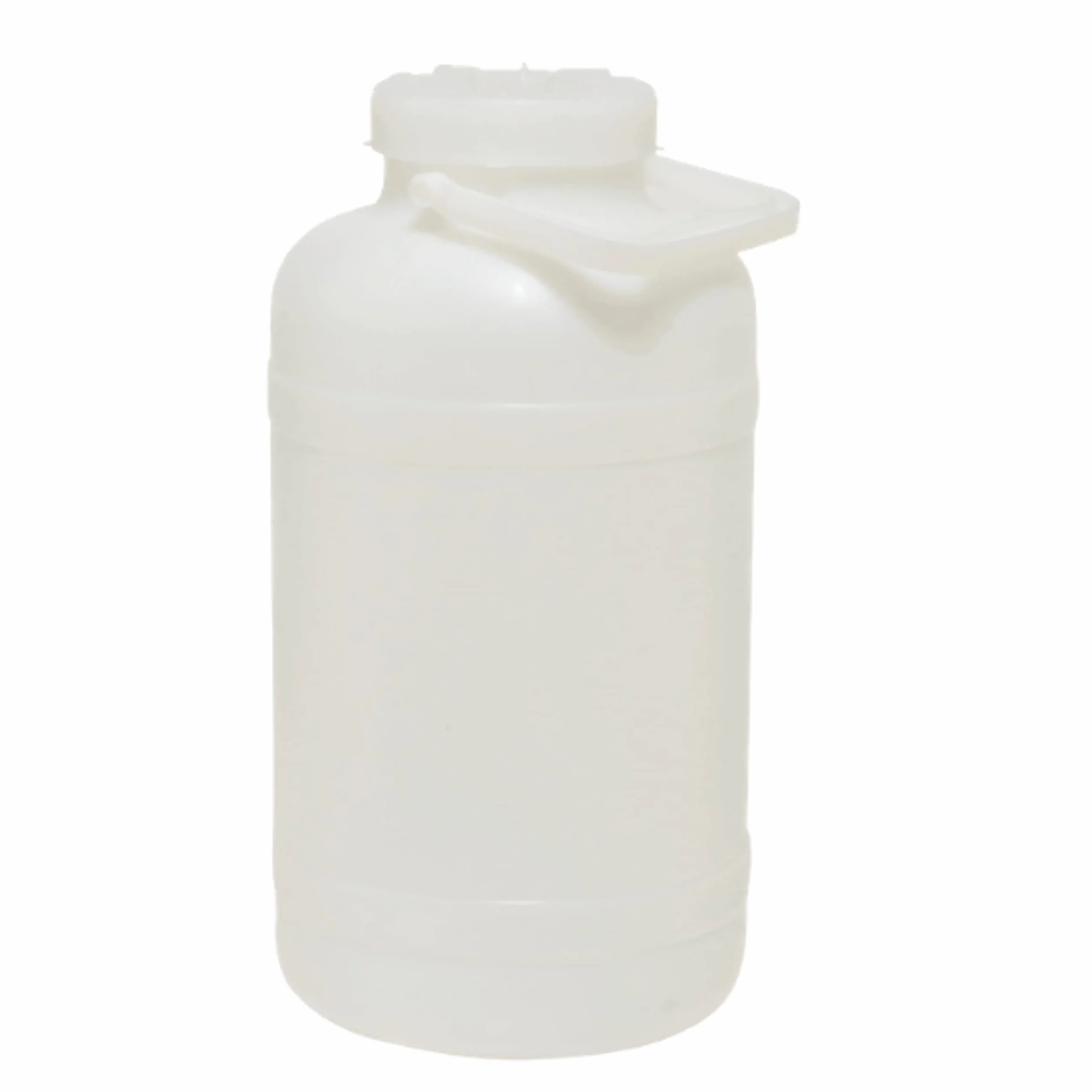 Ecoplast Fusto in Plastica a Bocca Larga con Guarnizione e Tappo, Capienza 10 Lt, Neutro