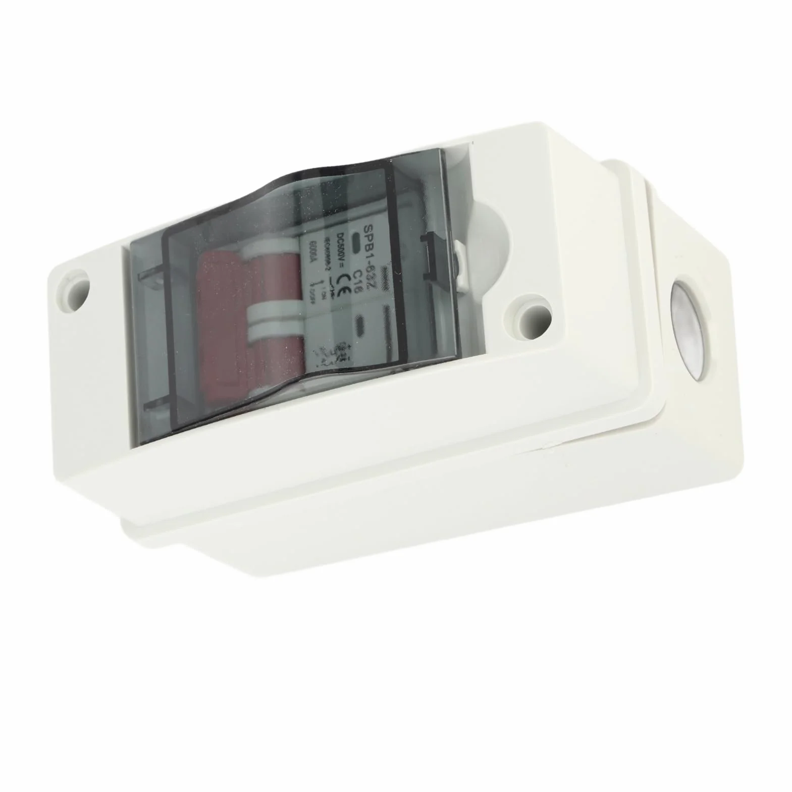 Sonew Sezionatore Solare Fotovoltaico, Isolatore di Circuito Fotovoltaico Impermeabile IP65, Scatola Interruttori per, DC 500V, Protettore di Circuito DC in Miniatura per