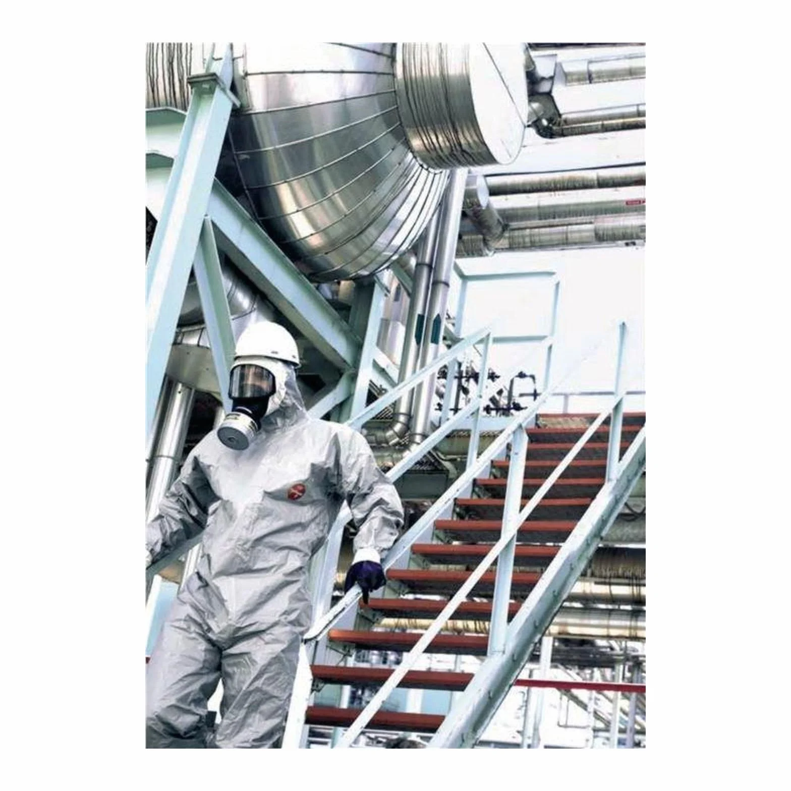 Dupont Tychem F Tuta Tipo 3/4/5/6 Grigio