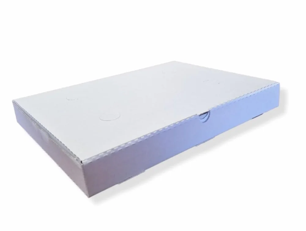 GENERICO ARTEPACK BOX PIZZA 40X60XH4.5 50PZ BIANCO SENZA STAMPA CH.OCCHIELLO