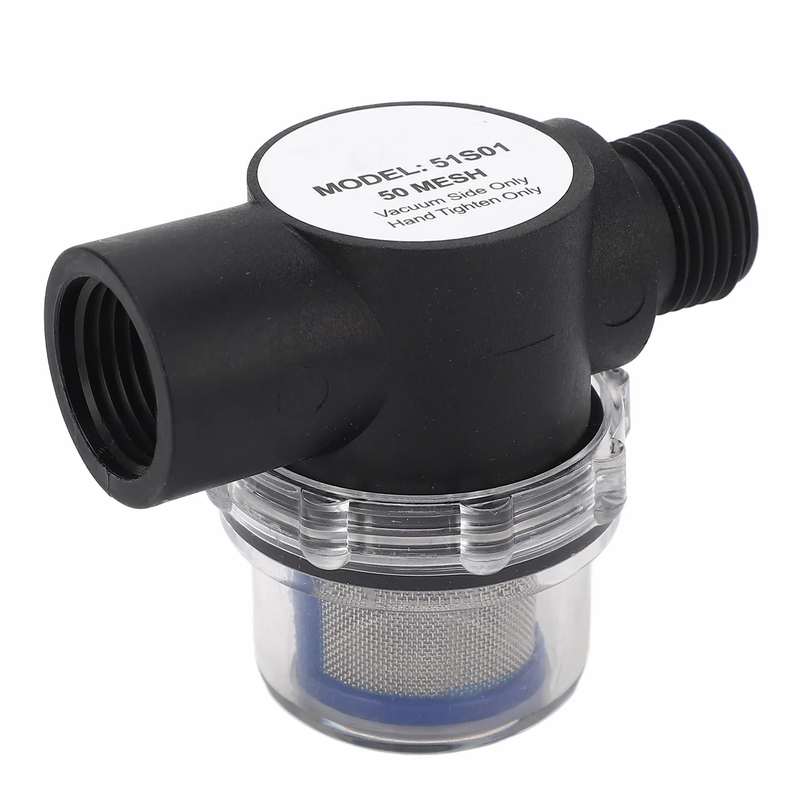 Filtro in linea filettatura interna 1/2 pollice 14 pompe acqua plastica tubazioni