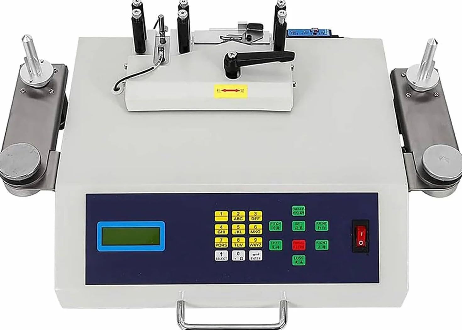 La macchina automatica del contatore delle parti di SMT SMD con l'esposizione LCD per rilevazione della perdita ed il tipo materiale della cinghia componenti, contando gamma -99999 a 99999 pezzi
