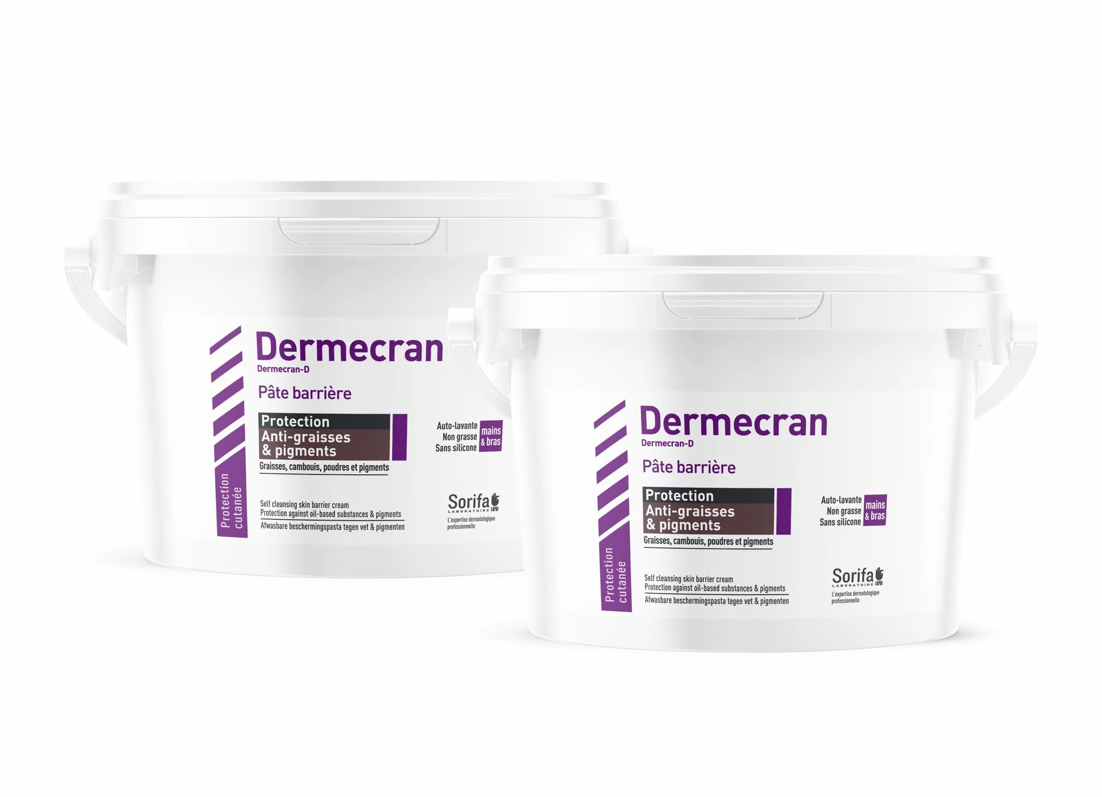 DermScreen Pate di protezione ANTIGRASSO Set di 2 vaso 2 kg