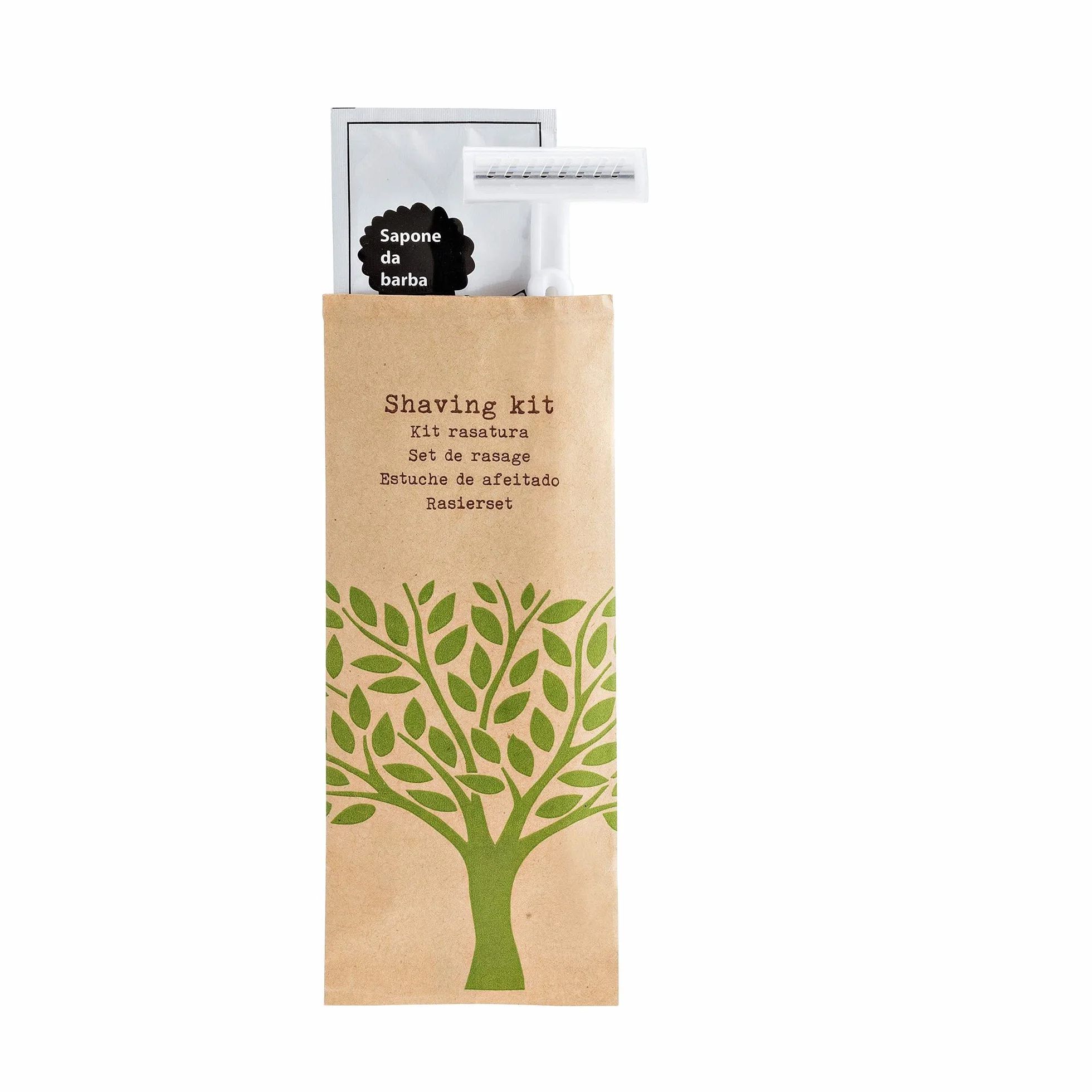 Leone Confezione 50 Set Barba Linea Cortesia Natura