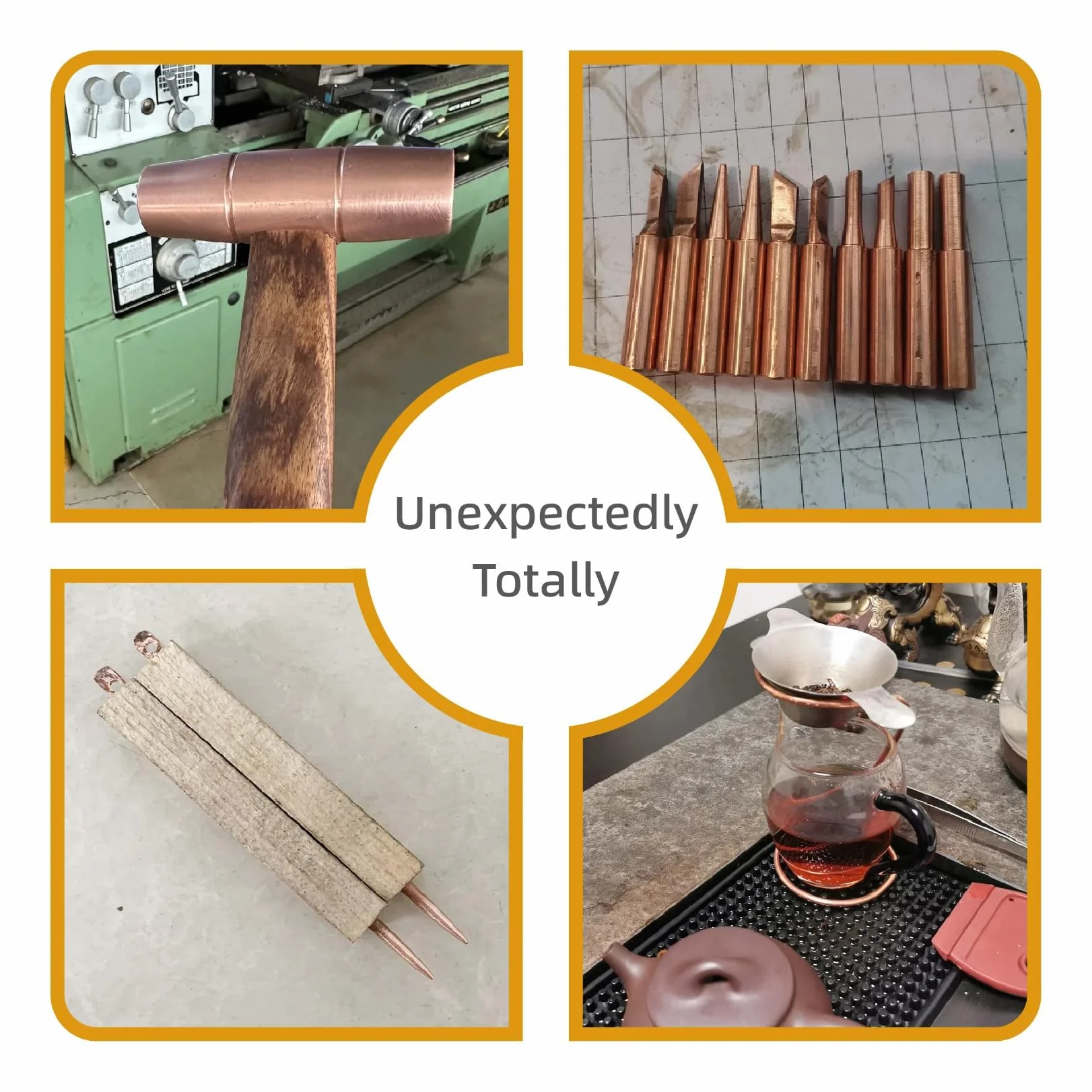 2 pezzi Puro Barre di rame 10mm x 100mm, lunghezza 100mm, diametro 5mm, purezza del rame 99.9%, Barra rotonda in rame puro in metallo per Artigianato DIY Gioielli Modello