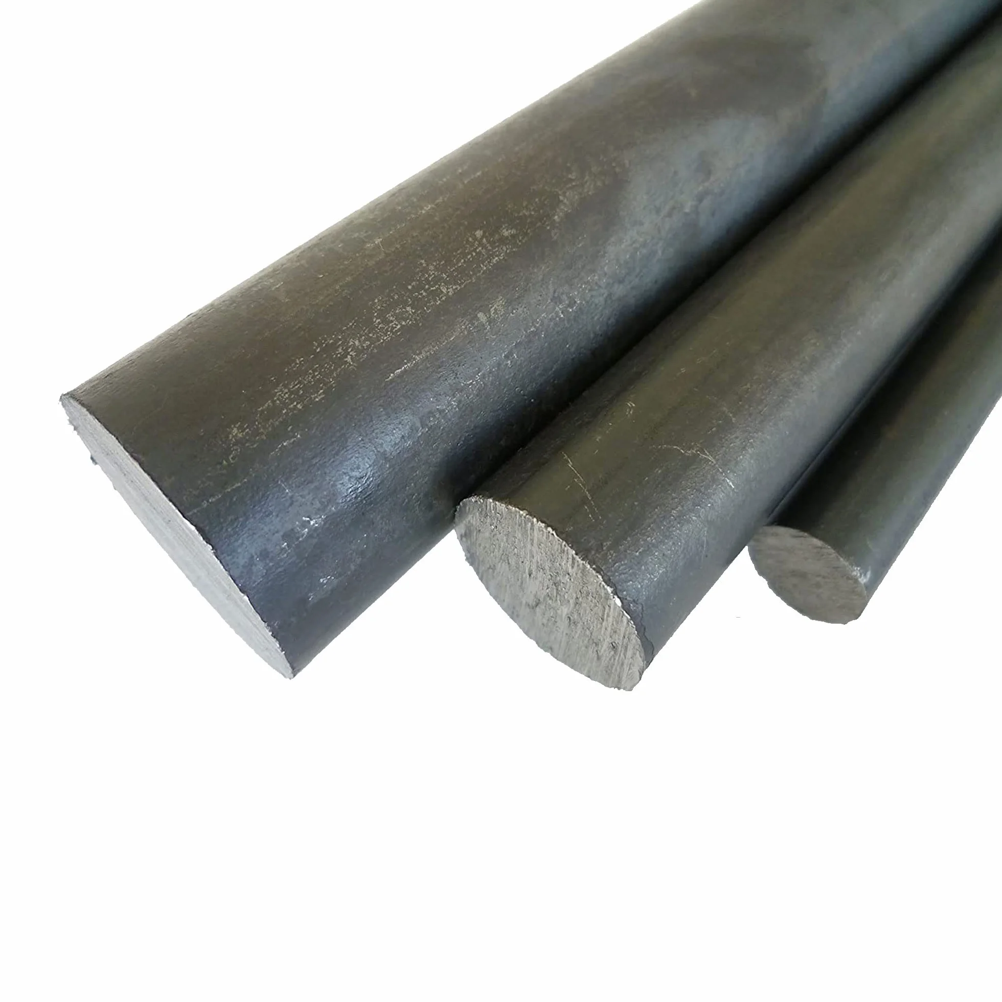 B&T Metall Barra rotonda in acciaio ST 37 Drm. Ø 40 mm laminato, nero, lunghezza ca. 0,1 m (100 mm +0/-3 mm) - Tolleranze di misurazione secondo DIN EN 10060 (DIN 1013) asta rotonda in acciaio asta