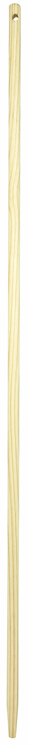PIPPO - Manico Scopa in Legno Extra con Punta Conica, Resistente e Duraturo, 150cm, con Gancio Appendi Scope a Muro - Maneggevole, per Pulizia Ambienti Industriali e Pavimenti di Ogni Tipo