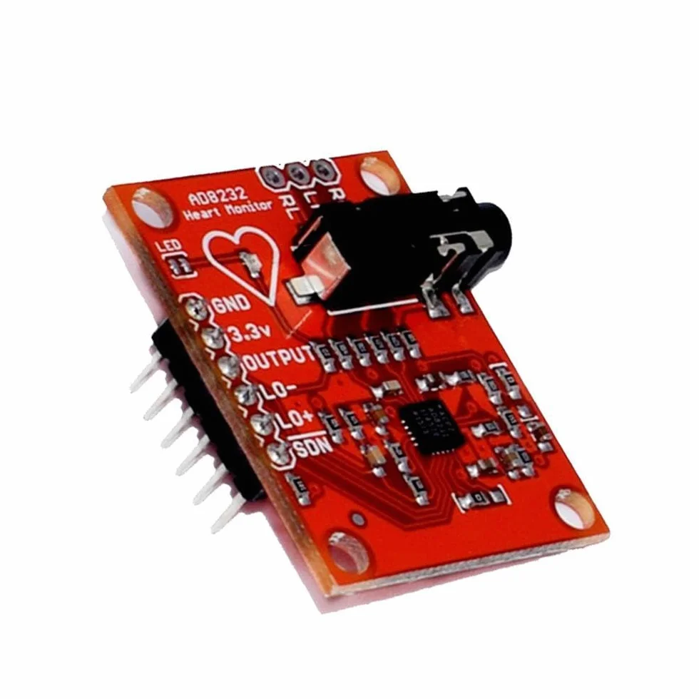 AD8232 Modulo AD8232 Sensore di Monitoraggio Misura Kit Modulo Fai Da Te