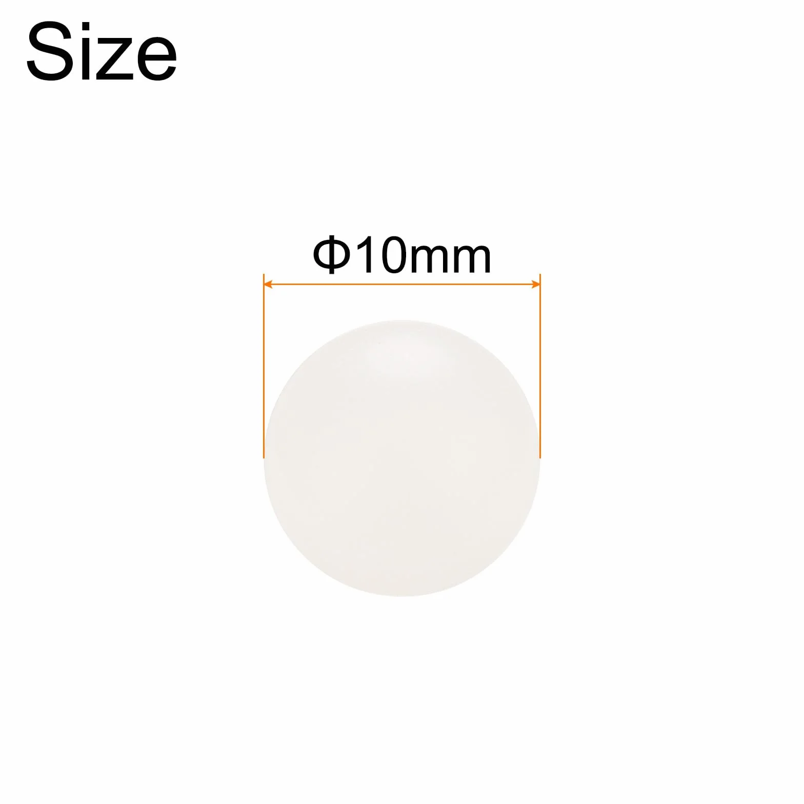 QUARKZMAN 200pz PP Plastica Cuscinetti Sferici 10mm G1 Precisione Mini Sfere