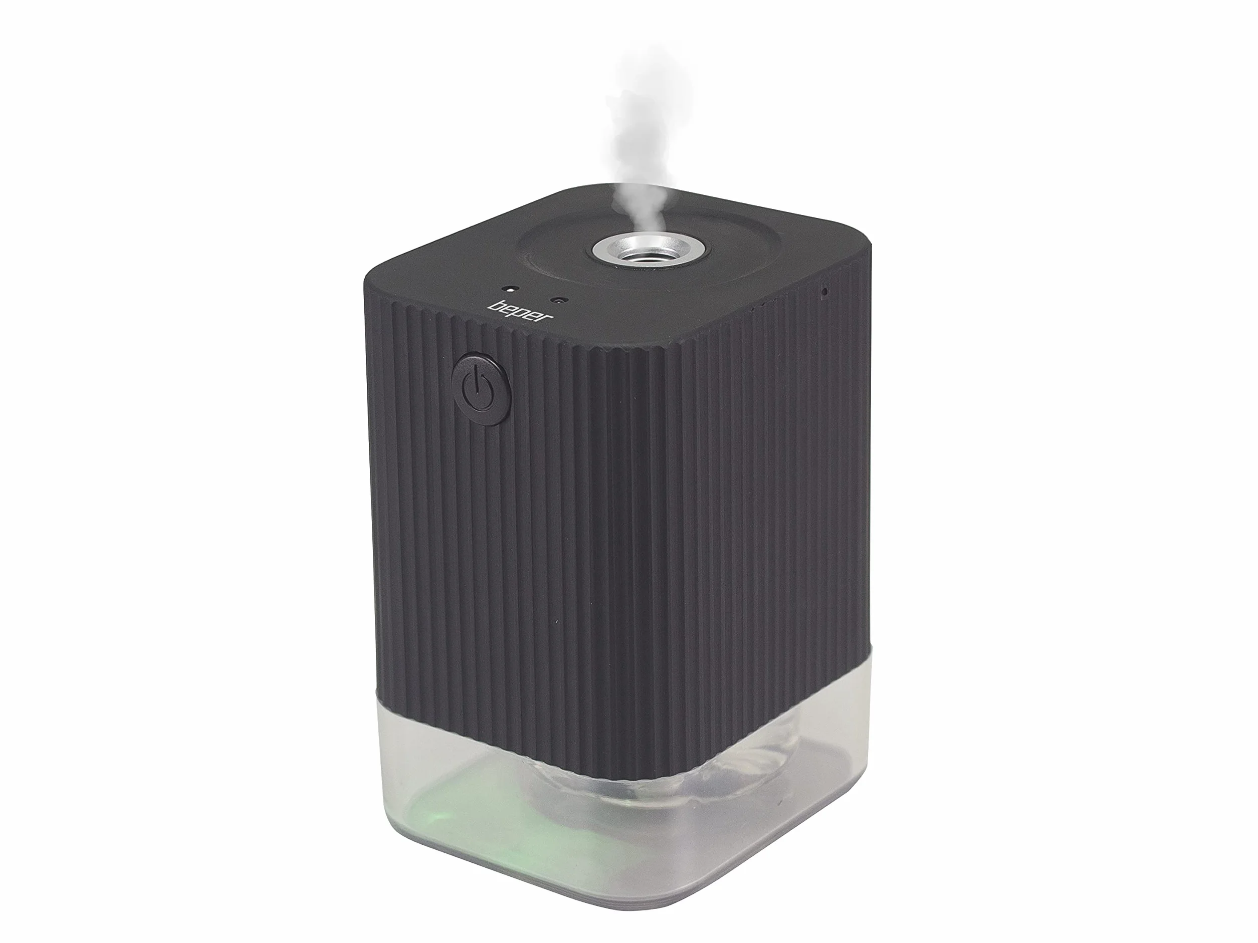 BEPER P201UTP011 Dispenser Nebulizzatore Disinfettante Mani e Oggetti, Capacità 120ml Contactless, Sensore Infrarossi, Batteria Ricaricabile, Cavo USB incluso, Nero