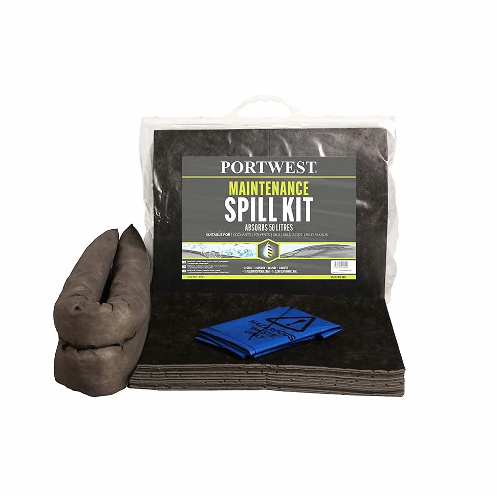 Portwest Spill Maintenance Kit 20L Pk6 - Color: Grey