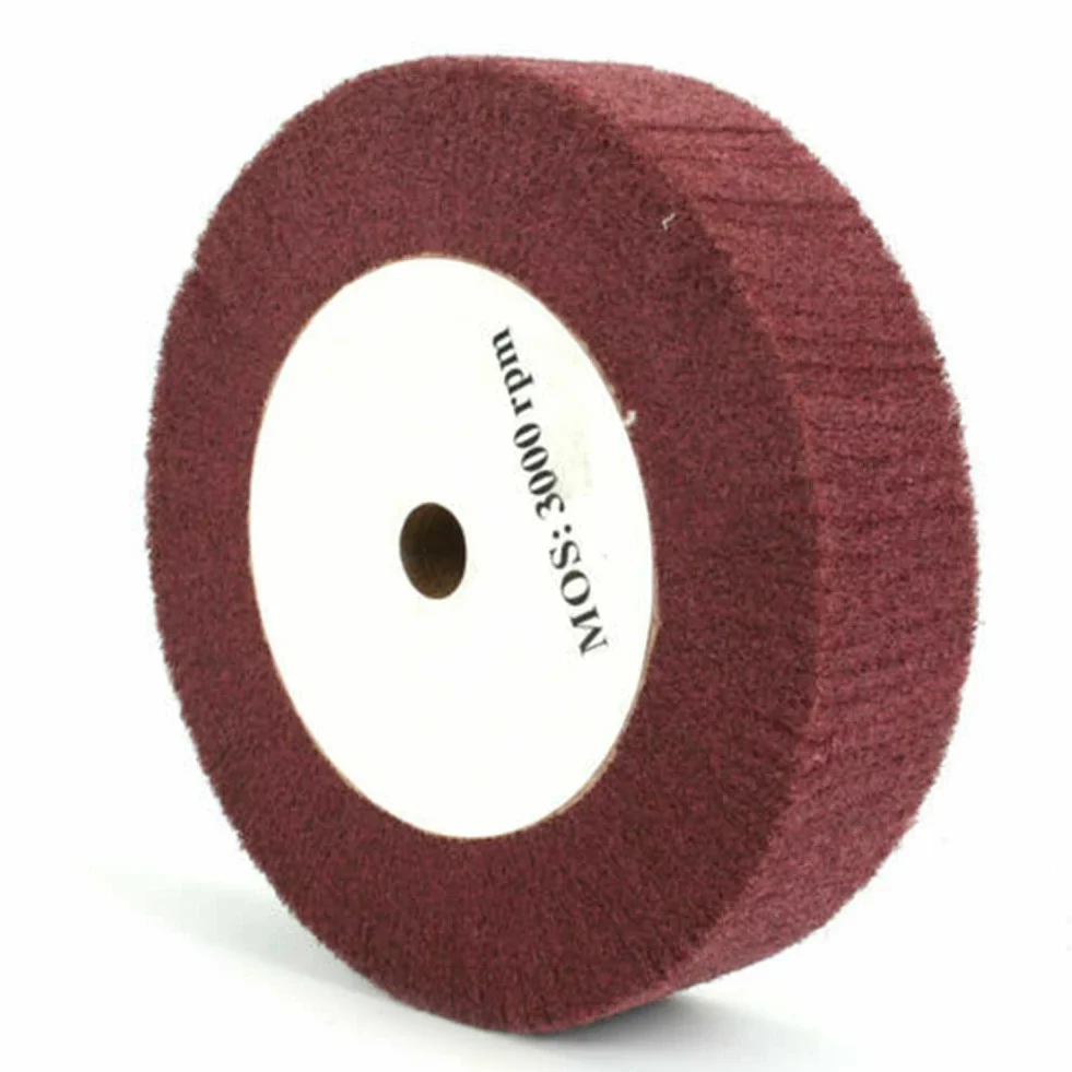 Ruota lamellare non tessuta in fibra di nylon grana 320