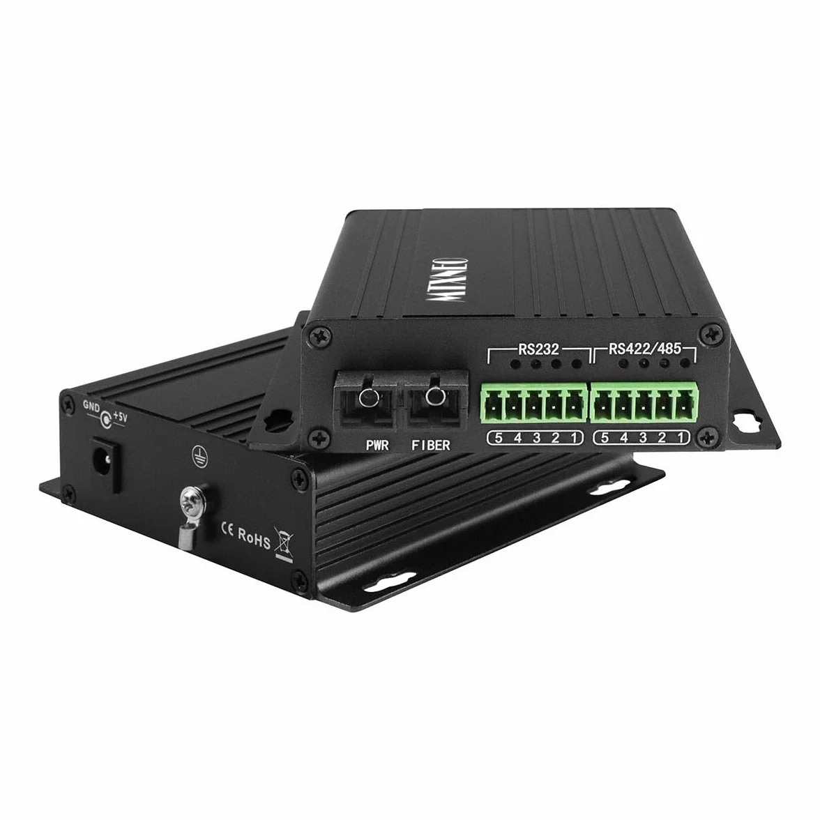 Fiber Optic Converter RS232 RS485 RS422 Single Mode Dual Fiber SC 20KM 1310nm Optical Modem