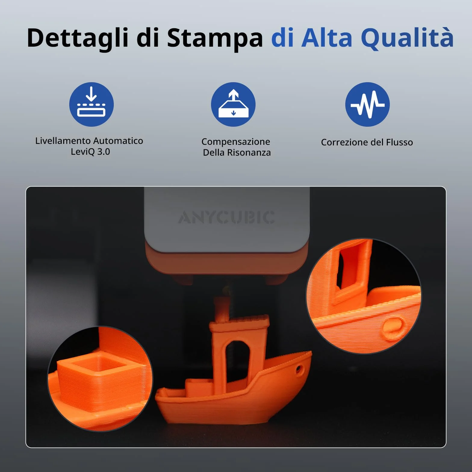 ANYCUBIC Kobra S1 Combo Stampante 3D, Asciugatura e Stampa in Uno, 600 mm/s ad Alta Velocità, Stampa mUlticolore per Tutti i Principali Filamenti, Dimensioni di Stampa 250 x 250 x250 mm