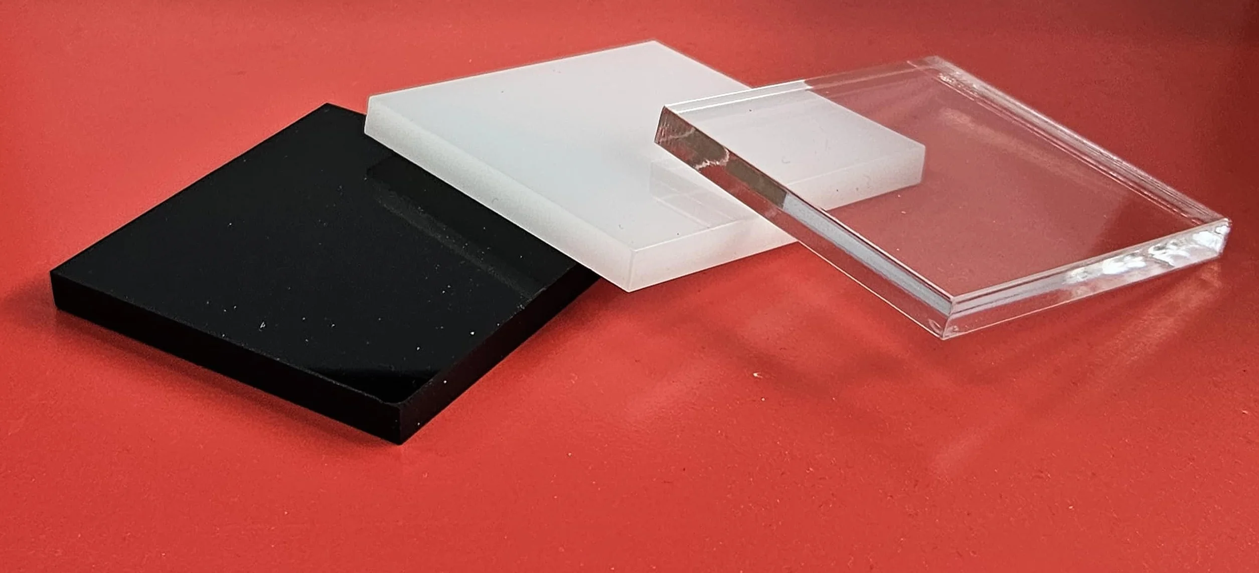 Fogli/LASTRE in PLEXIGLASS 8 MM - Formato CM: 5/10/15/20/25/30/35/40/45/50/55/60/65/70/75/80/85/90/95/100… (NERO, 35X35 CM)