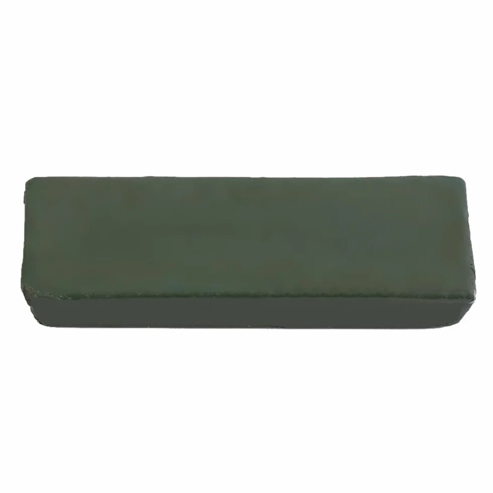 Pasta lucidante cromo ossido 140g verde fine abrasiva lucidatura cera affilatura