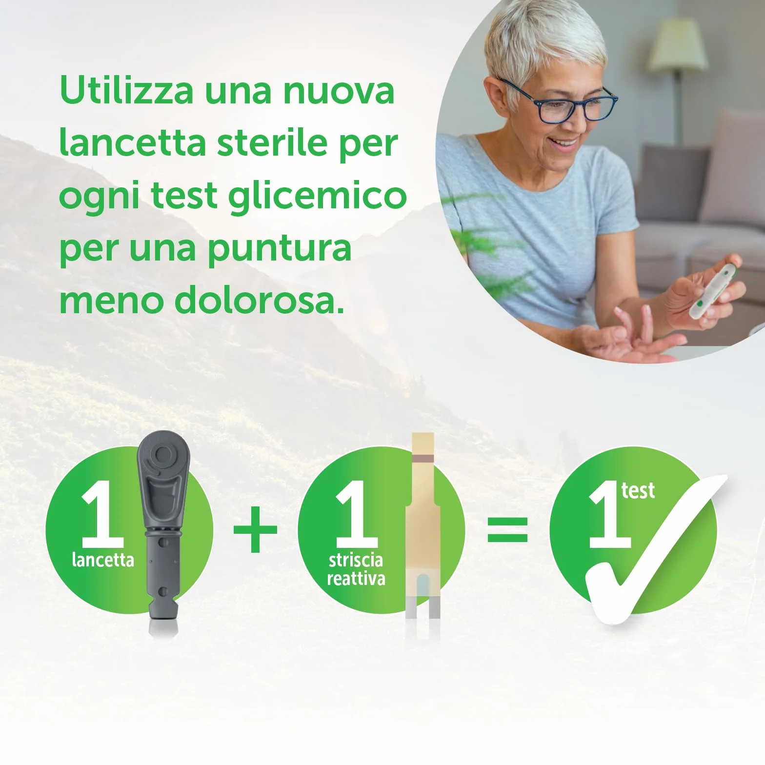 OneTouch® Delica® Plus lancette sterili per test glicemico per l’automonitoraggio della glicemia I 25 lancette sterili I Test glicemico a casa o in viaggio I 1 Confezione con 25 lancette sterili