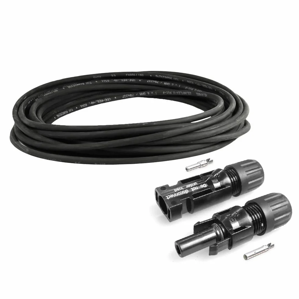 Offgridtec - Set Easy-Connection 1-4mm², cavo solare 10 m e spina MC4 0005-10001