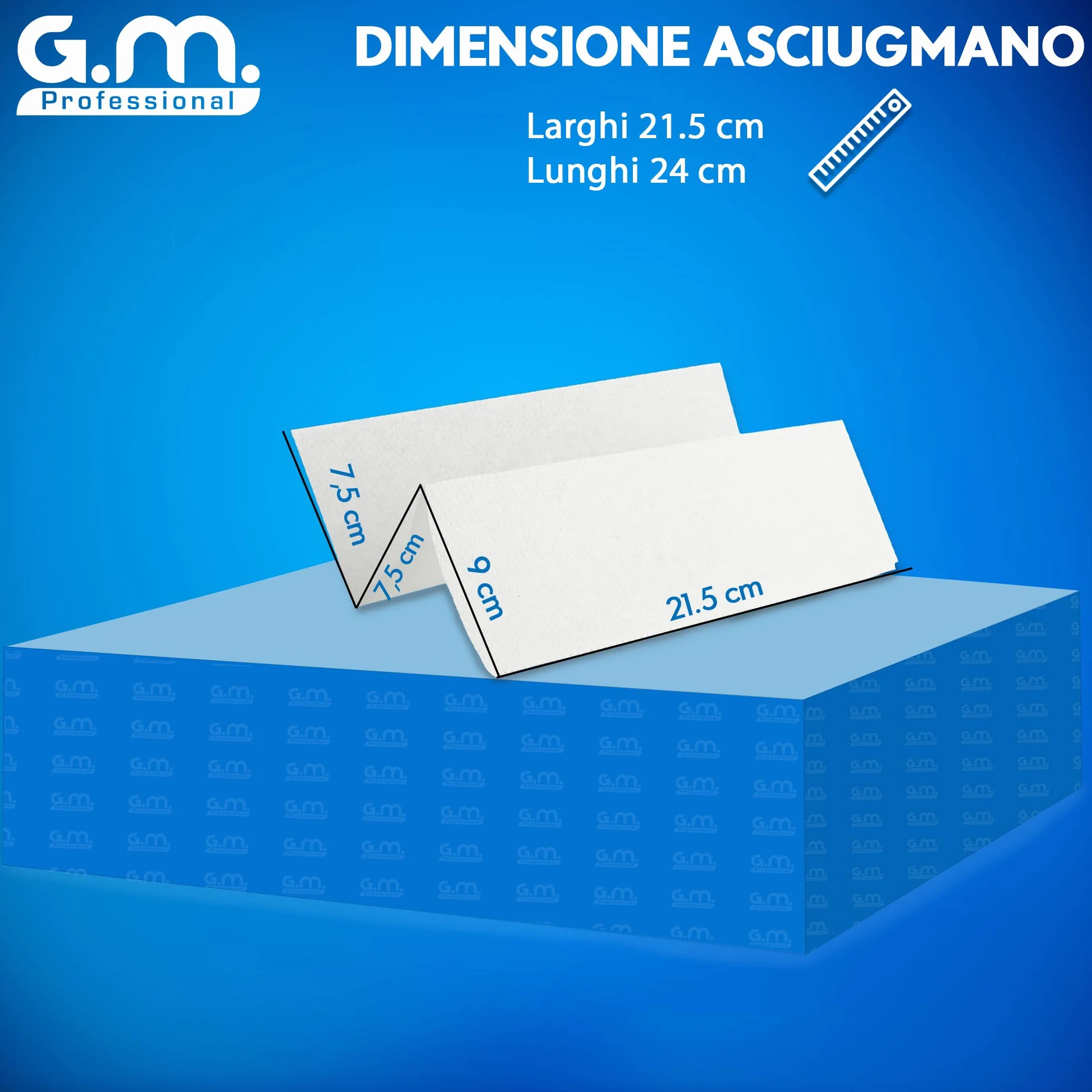 Tovaglioli Di Carta Intercalati 2 Veli 100% Cellulosa 21,5 X 24 Cm Piegati a Z 6 Pacchetti da 200