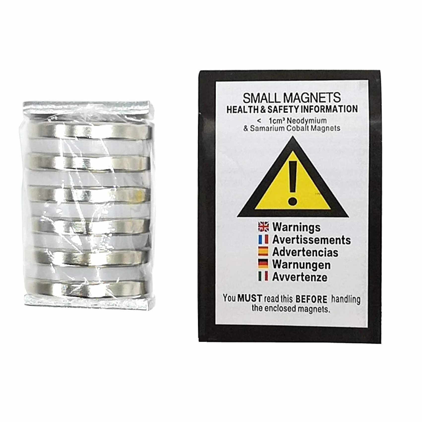 Magnetpro 6 pezzi magneti al neodimio 6 kg forza 25 mm x 3 mm