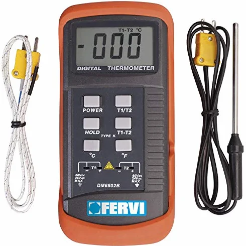 Termometro Digitale con Sonda Misuratore di Temperatura T063