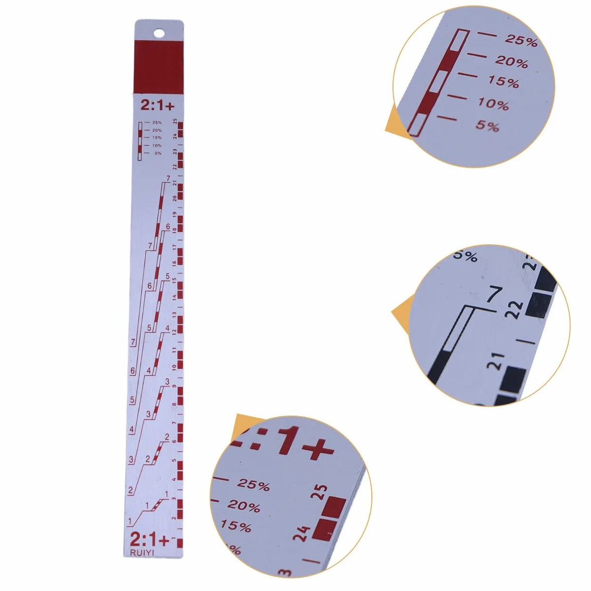 Righello per proporzioni di vernice 32 cm per miscelazione colori acrilici, a base d'acqua e olio